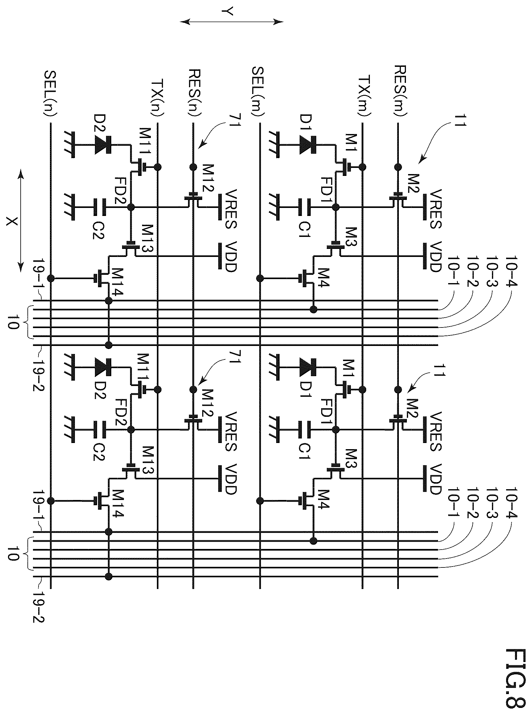 Patent US12591070 Figure 8 – Detector and detection system
