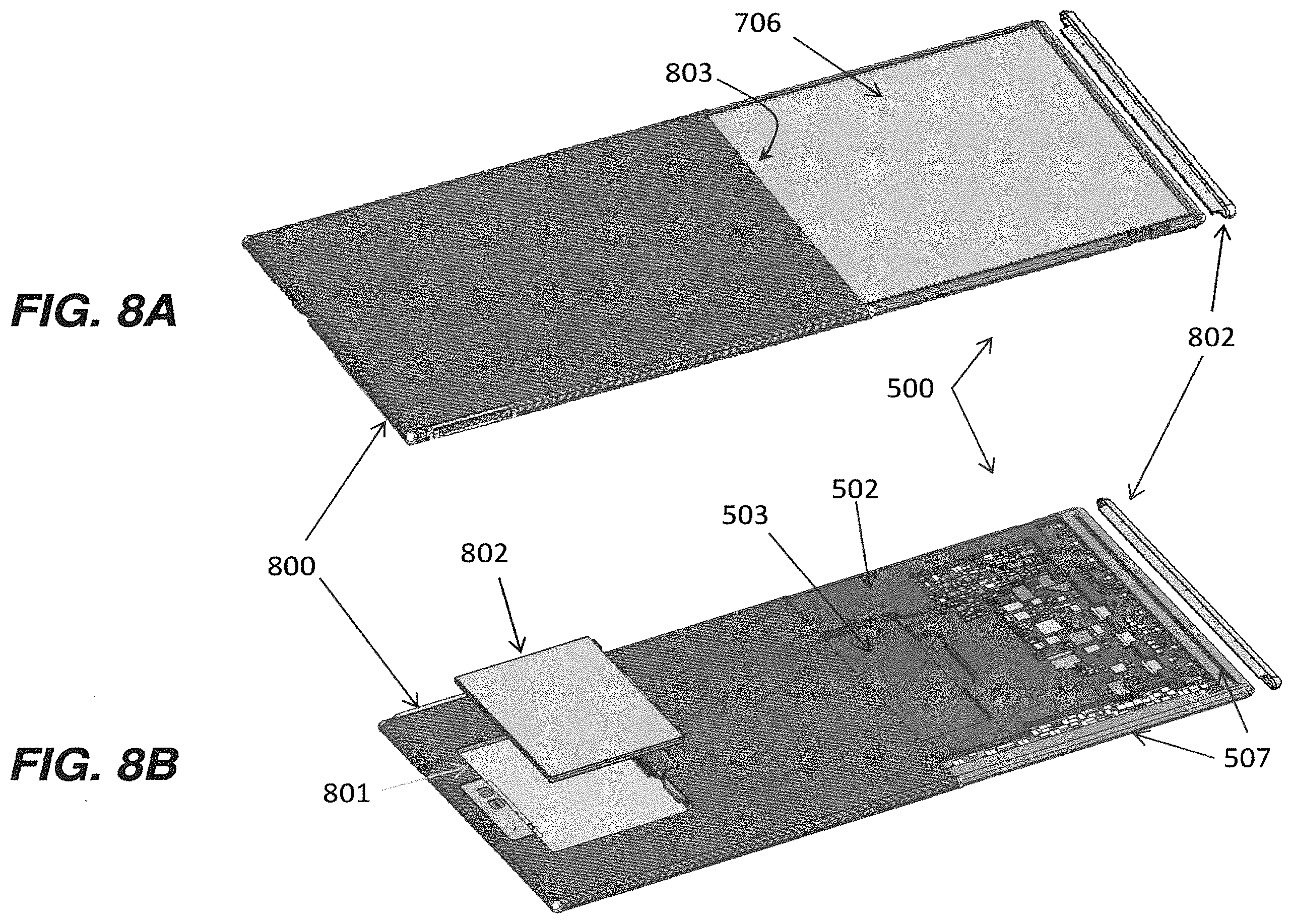 Patent US12591071 Figure 8 – Radiographic detector readout