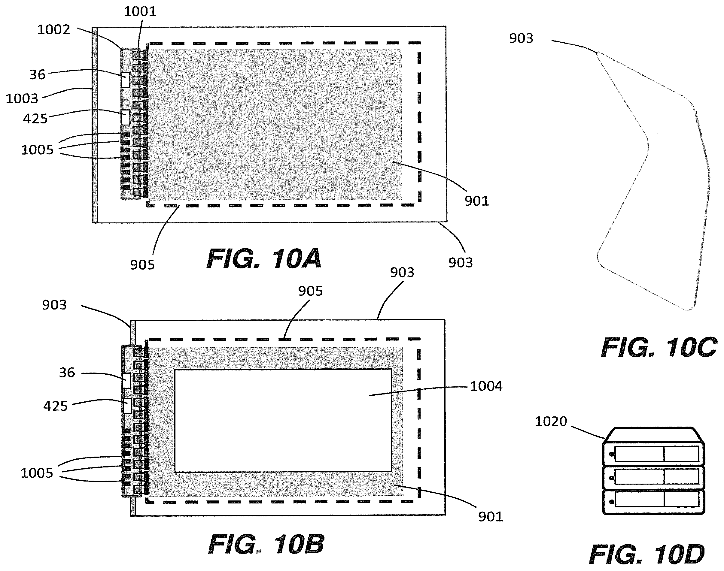 Patent US12591071 Figure 10 – Radiographic detector readout
