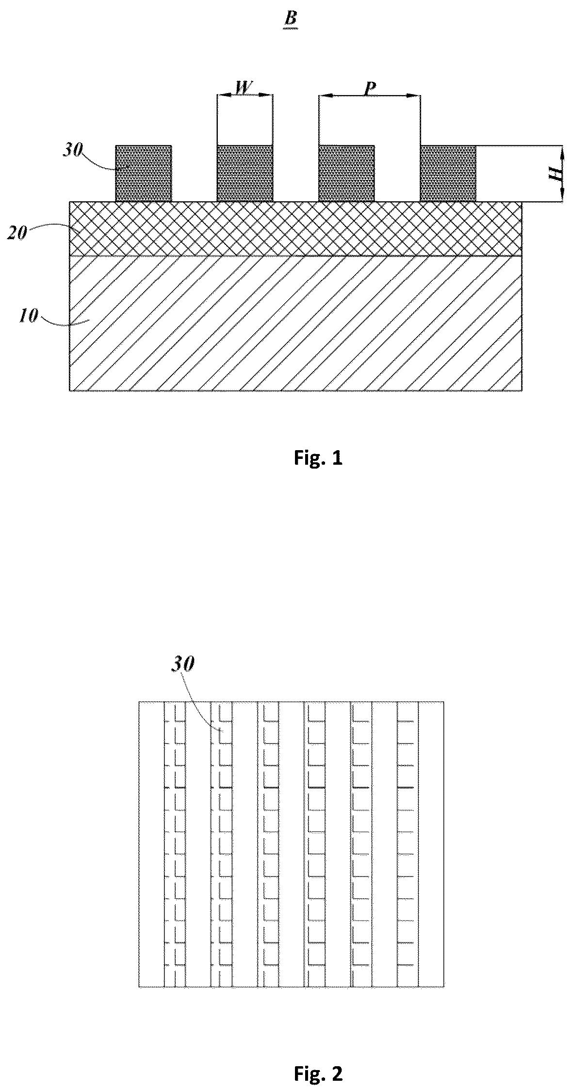 Patent US12591085 Figure 1 – Gallium nitride nano superstructure and preparation method thereof and gallium nitride-based laser