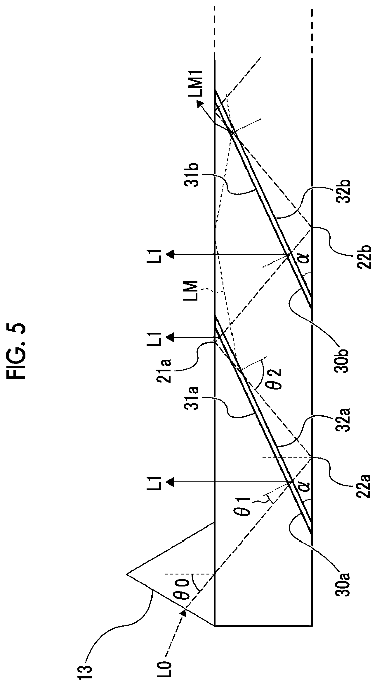 Patent US12591086 Figure 4 – Light guide and video display device