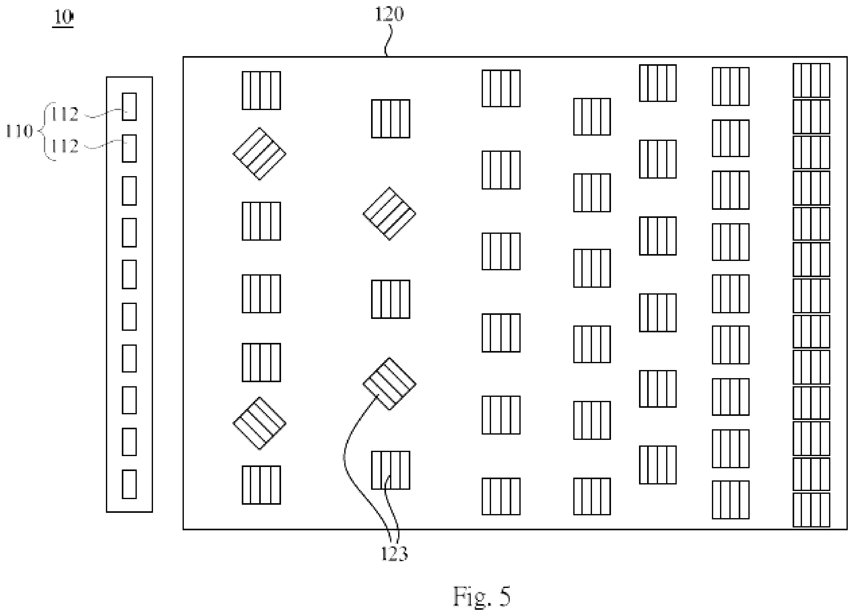 Patent US12591089 Figure 5 – Front light module and display device