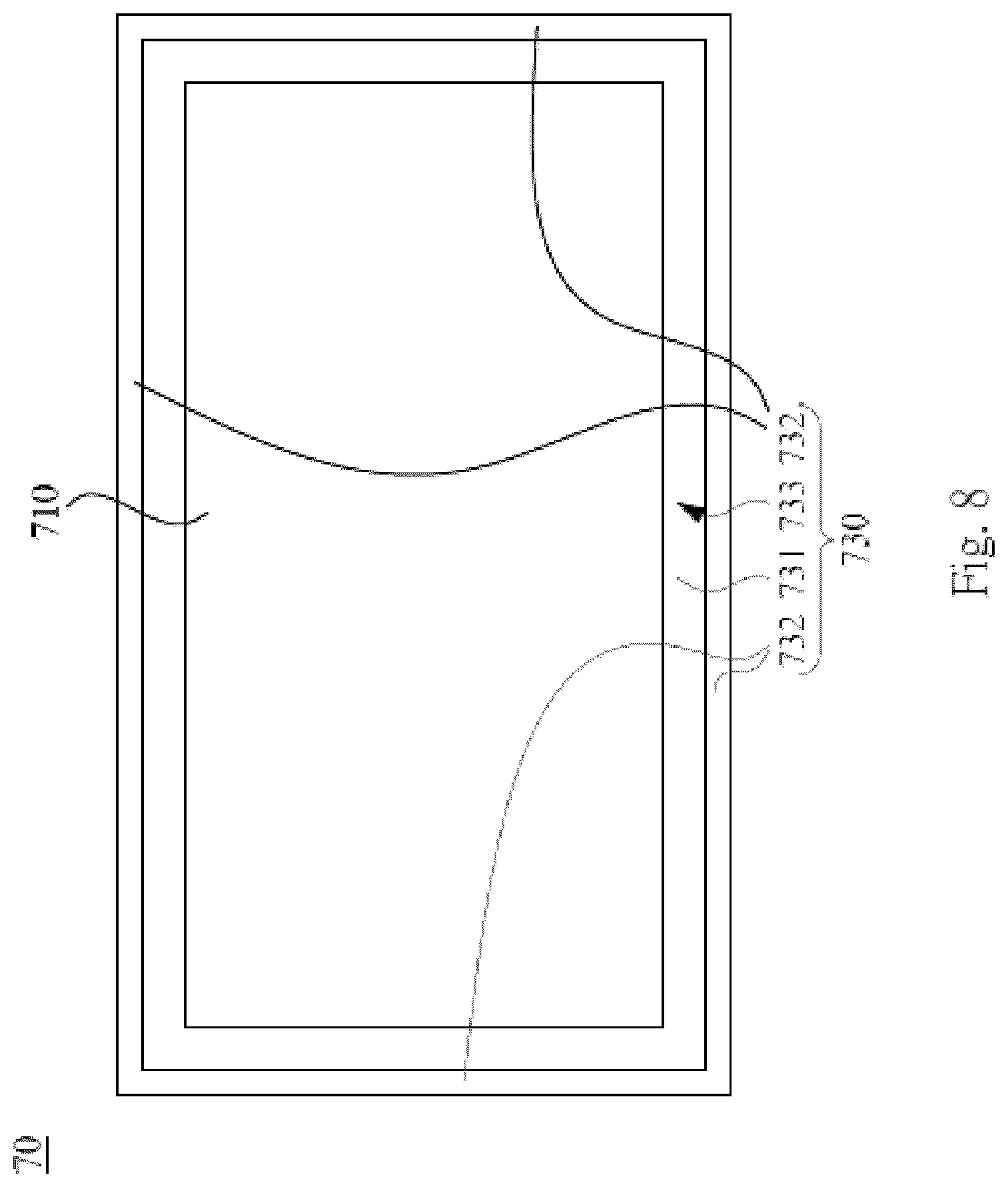 Patent US12591089 Figure 8 – Front light module and display device