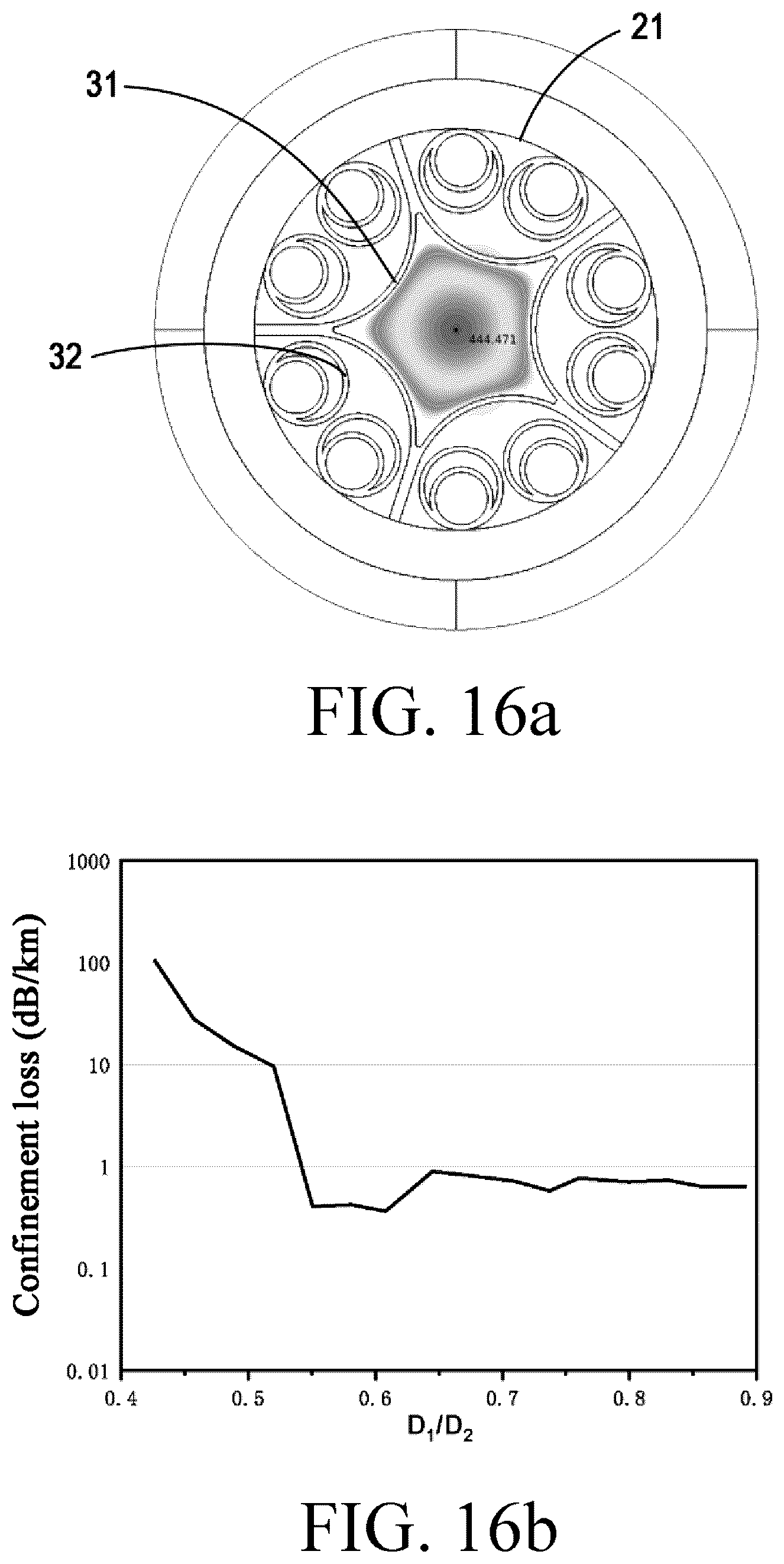 Patent US12591091 Figure 20 – Anti-resonant hollow-core fiber having offset and fan-shaped cladding elements