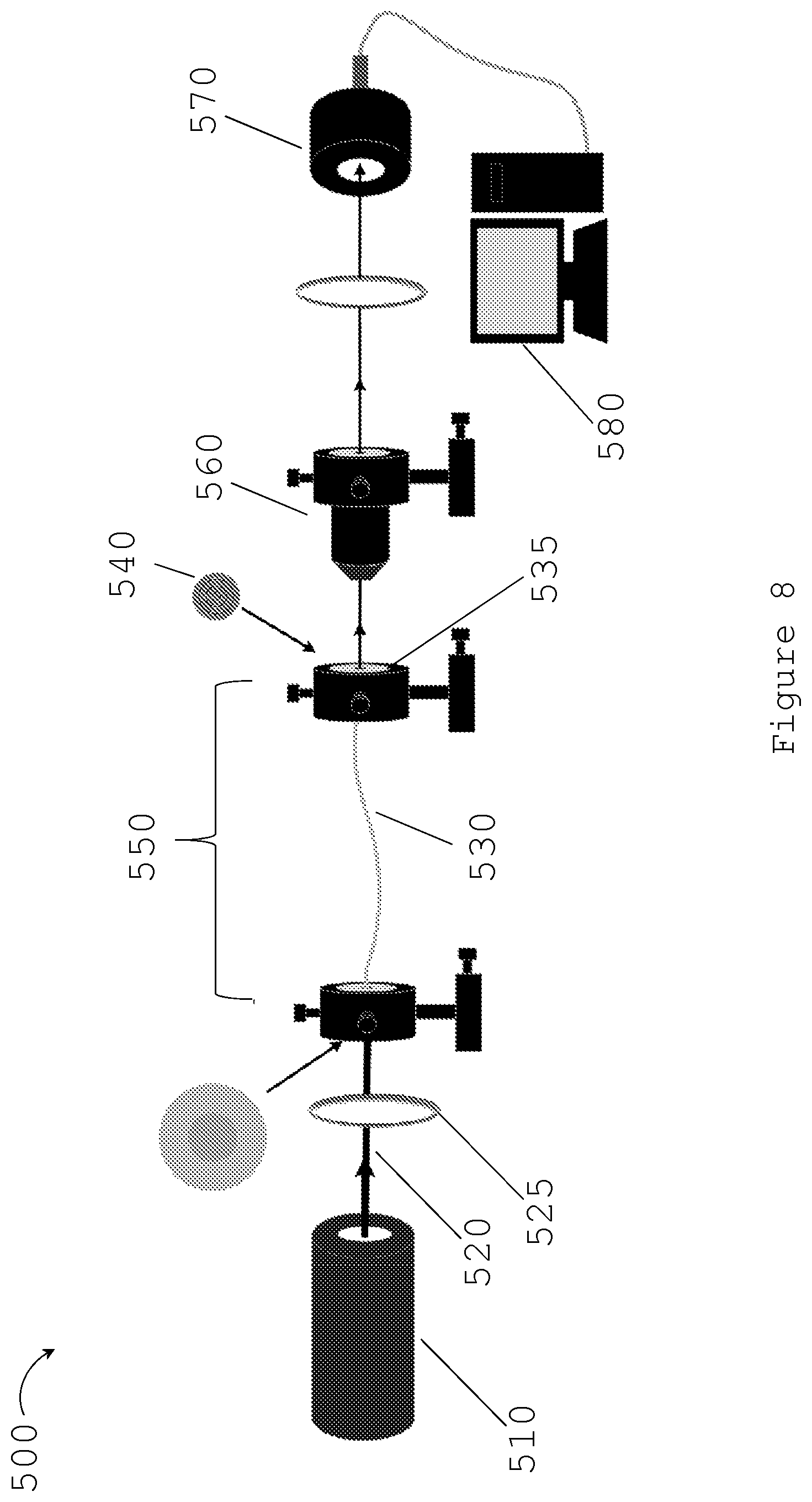 Patent US12591094 Figure 8 – Optical device and a method of forming an optical device
