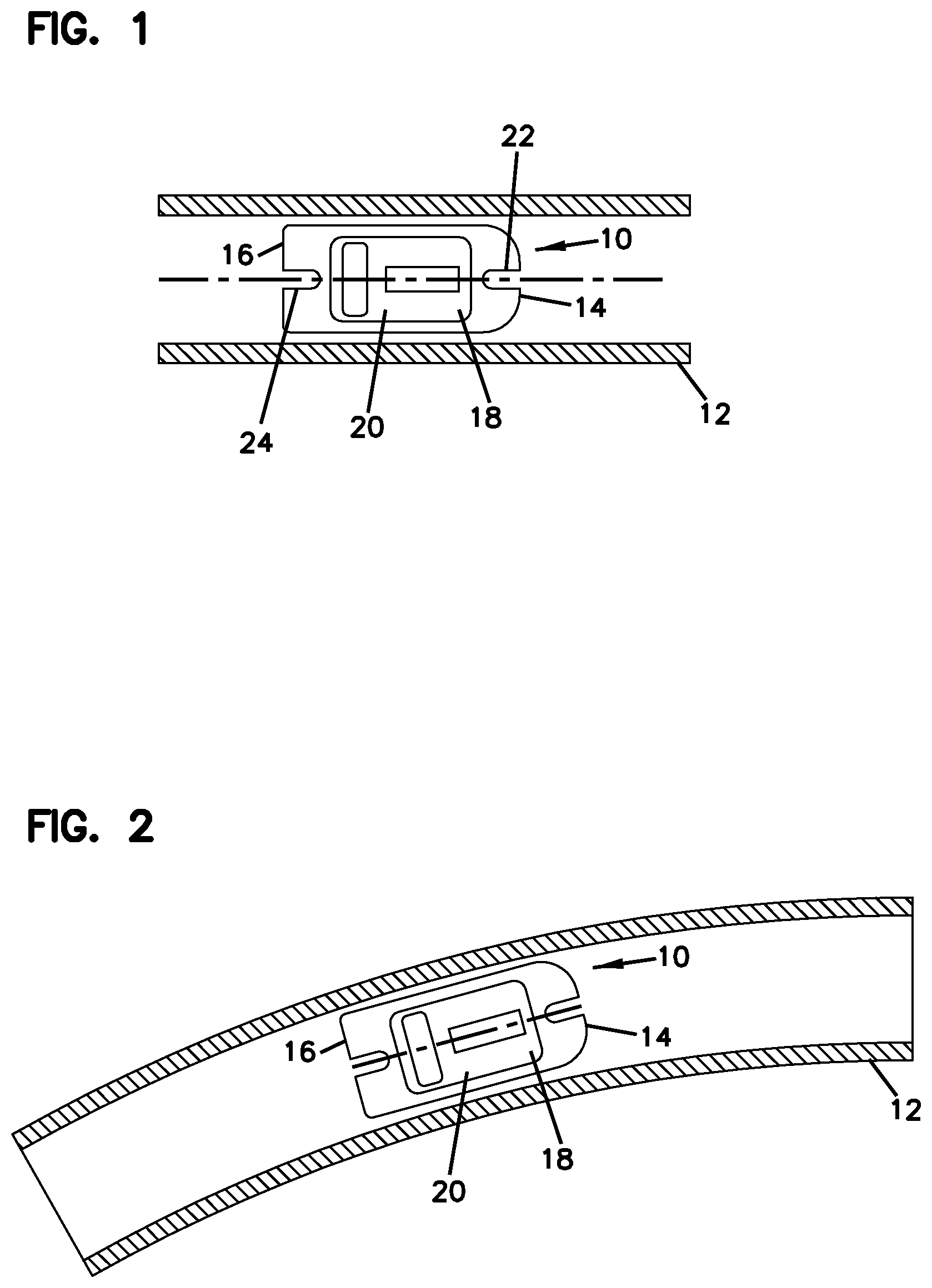 Patent US12591101 Figure 1 – System and method of mapping a duct