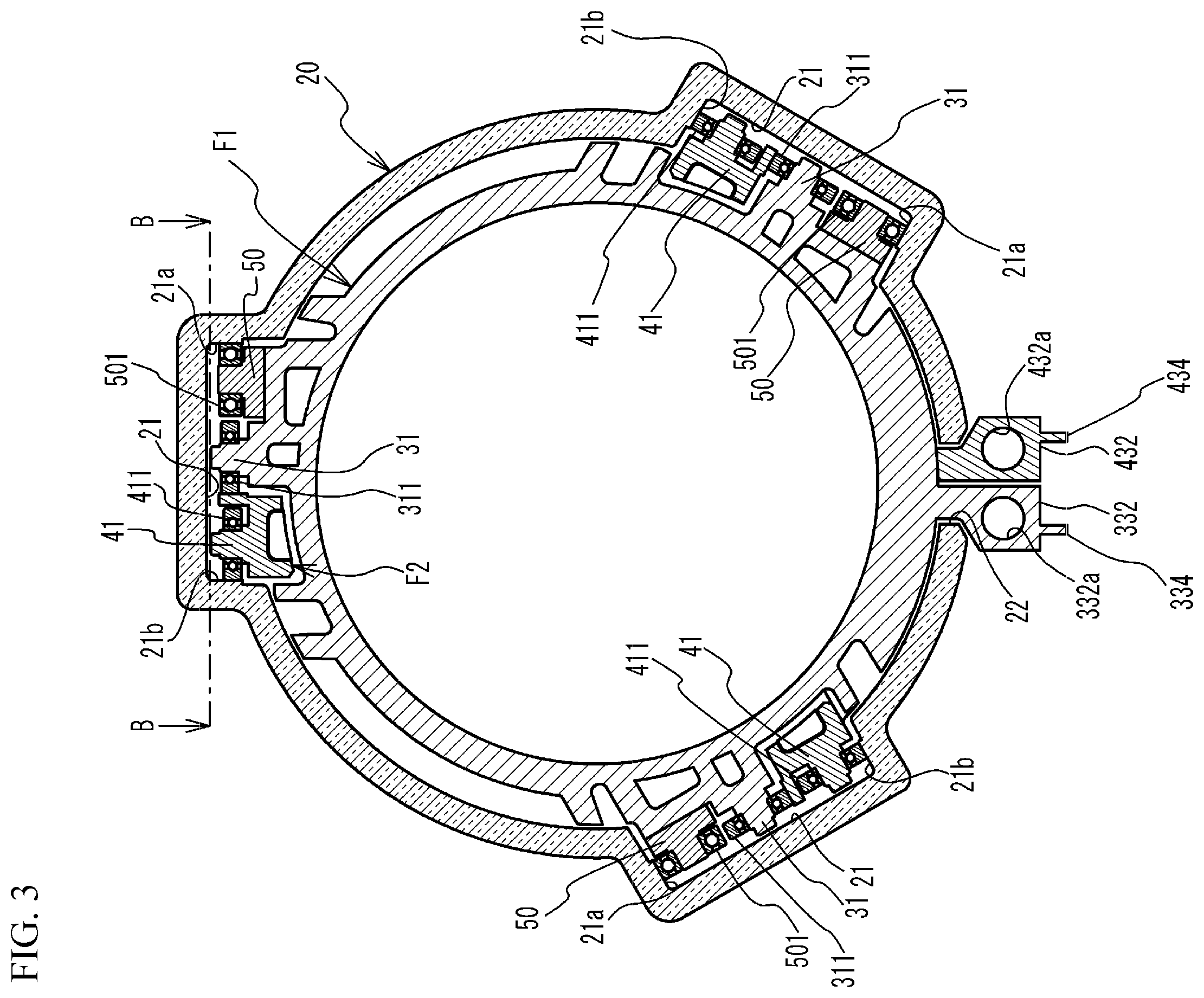 Patent US12591108 Figure 3 – Lens barrel and imaging apparatus