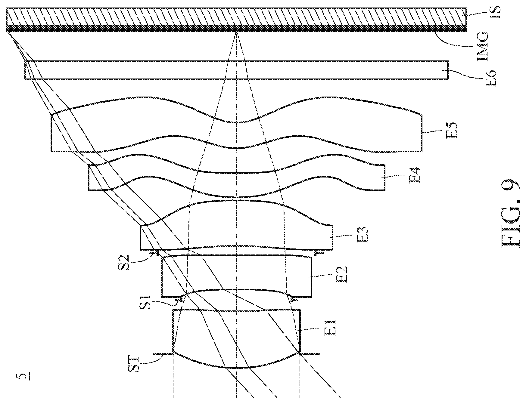 Patent US12591115 Figure 9 – Optical imaging lens assembly, image capturing unit and electronic device
