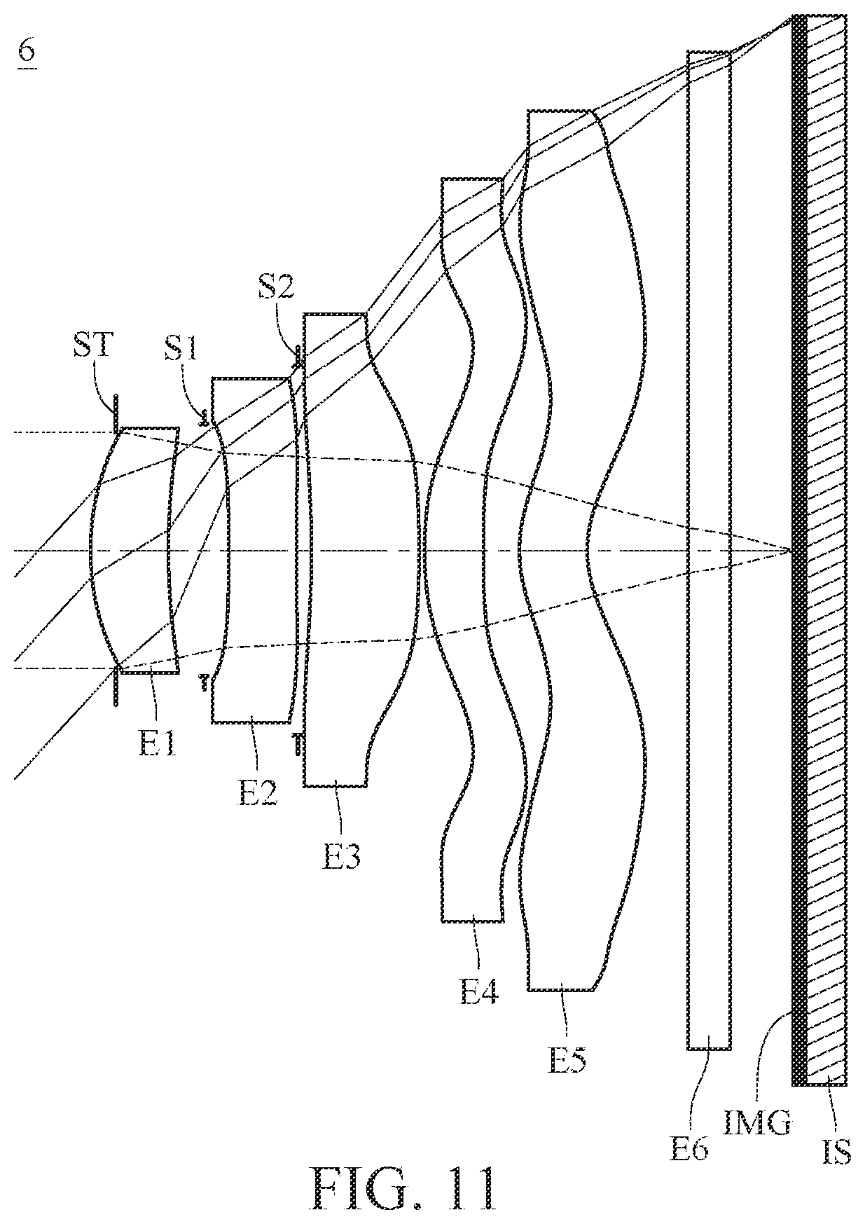 Patent US12591115 Figure 11 – Optical imaging lens assembly, image capturing unit and electronic device
