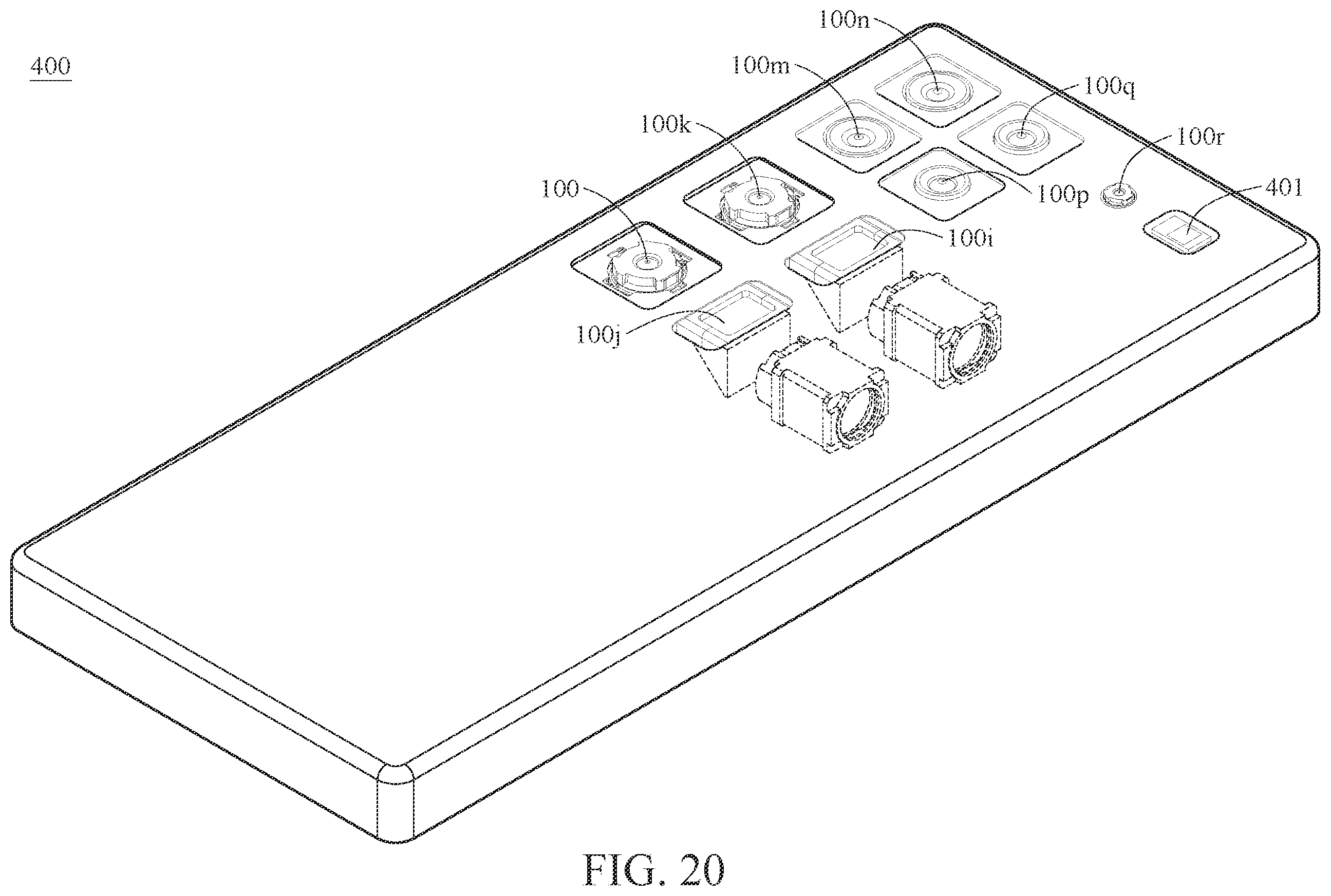 Patent US12591115 Figure 20 – Optical imaging lens assembly, image capturing unit and electronic device