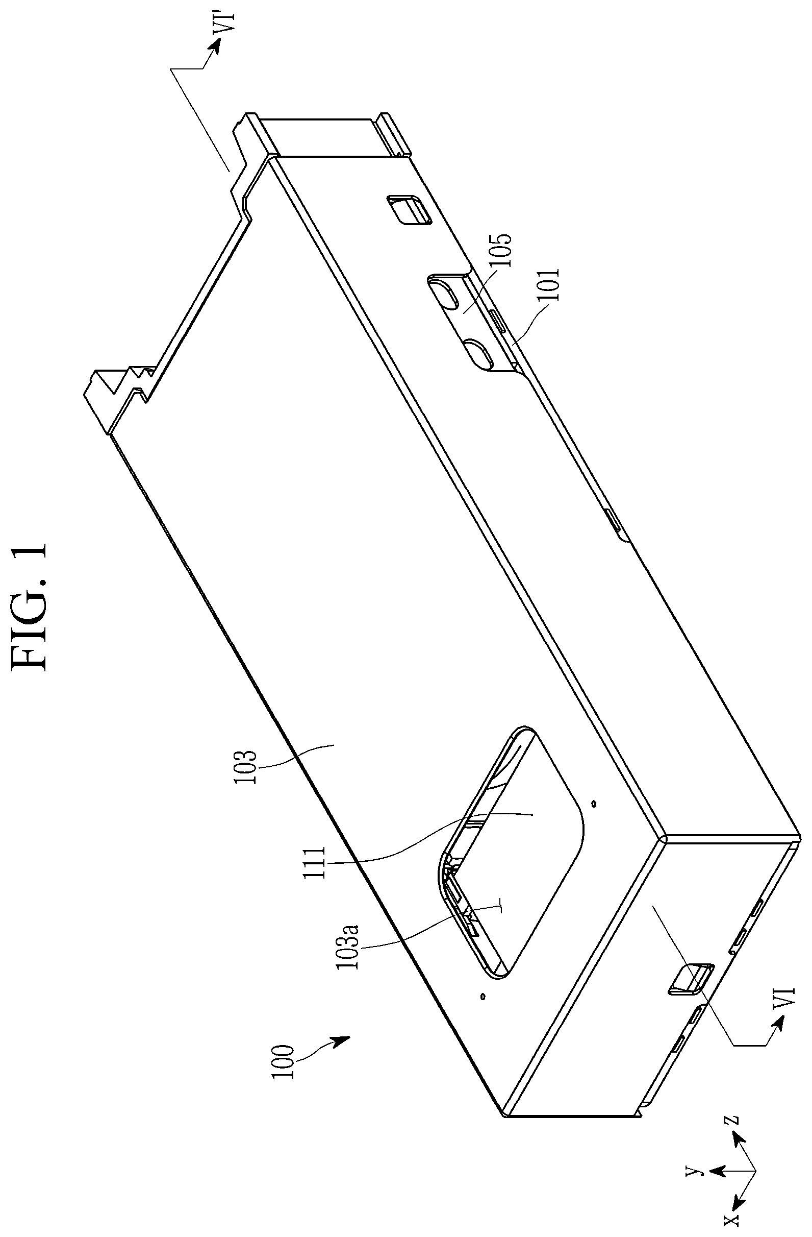 Patent US12591119 Figure 1 – Camera module