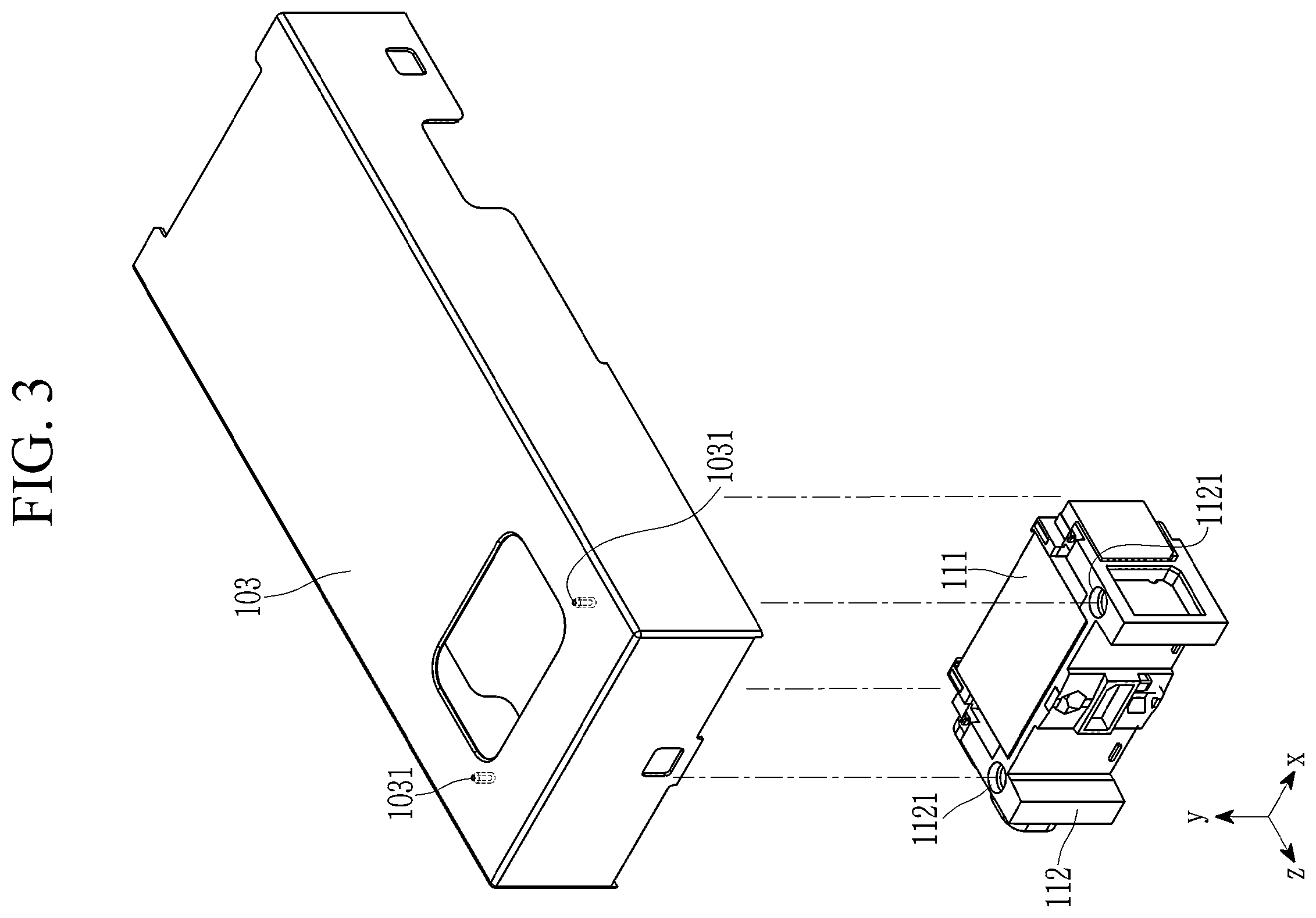 Patent US12591119 Figure 3 – Camera module