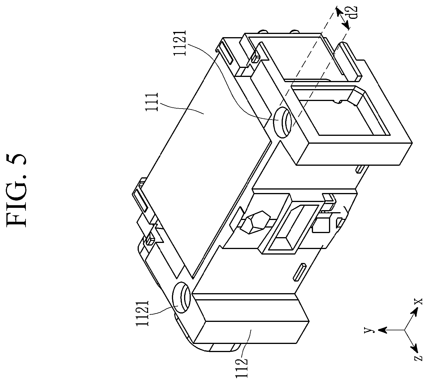 Patent US12591119 Figure 5 – Camera module