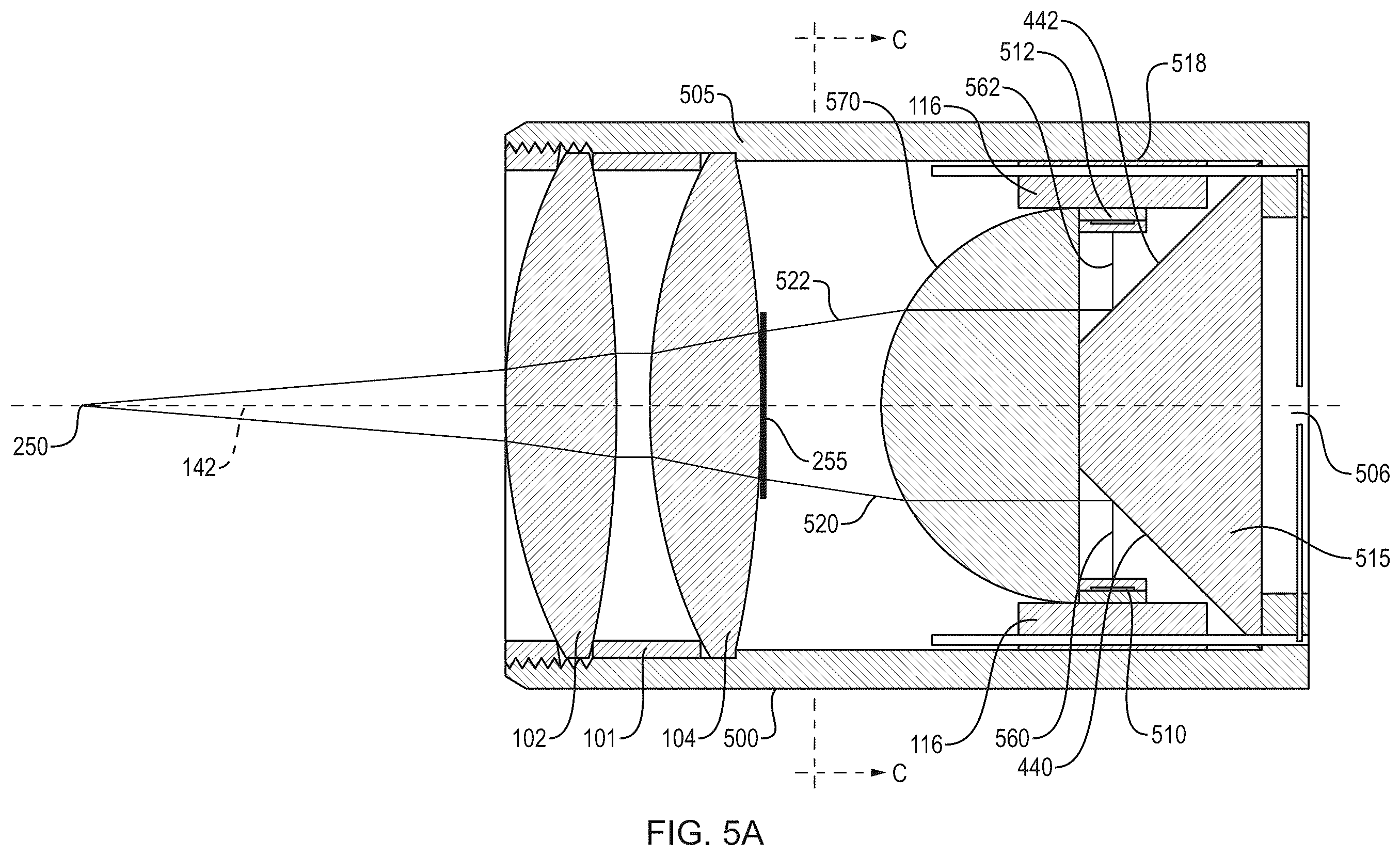 Patent US12591129 Figure 8 – Multiple light source configuration