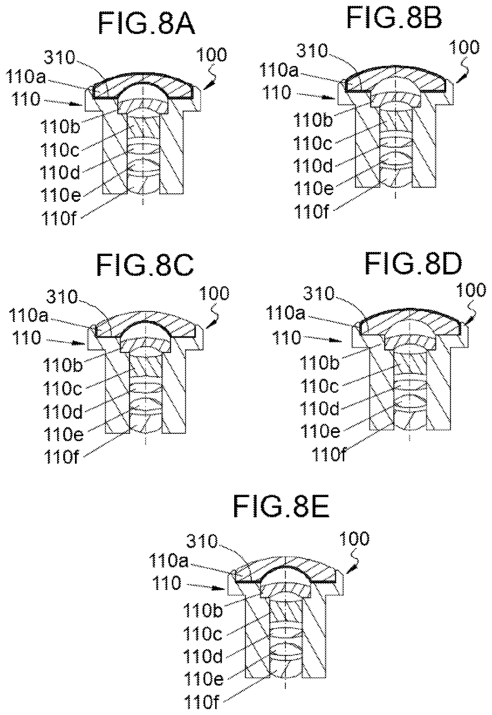 Patent US12591134 Figure 8 – Lens assembly, camera module having a lens assembly for motor vehicles, and a method for making lens assembly