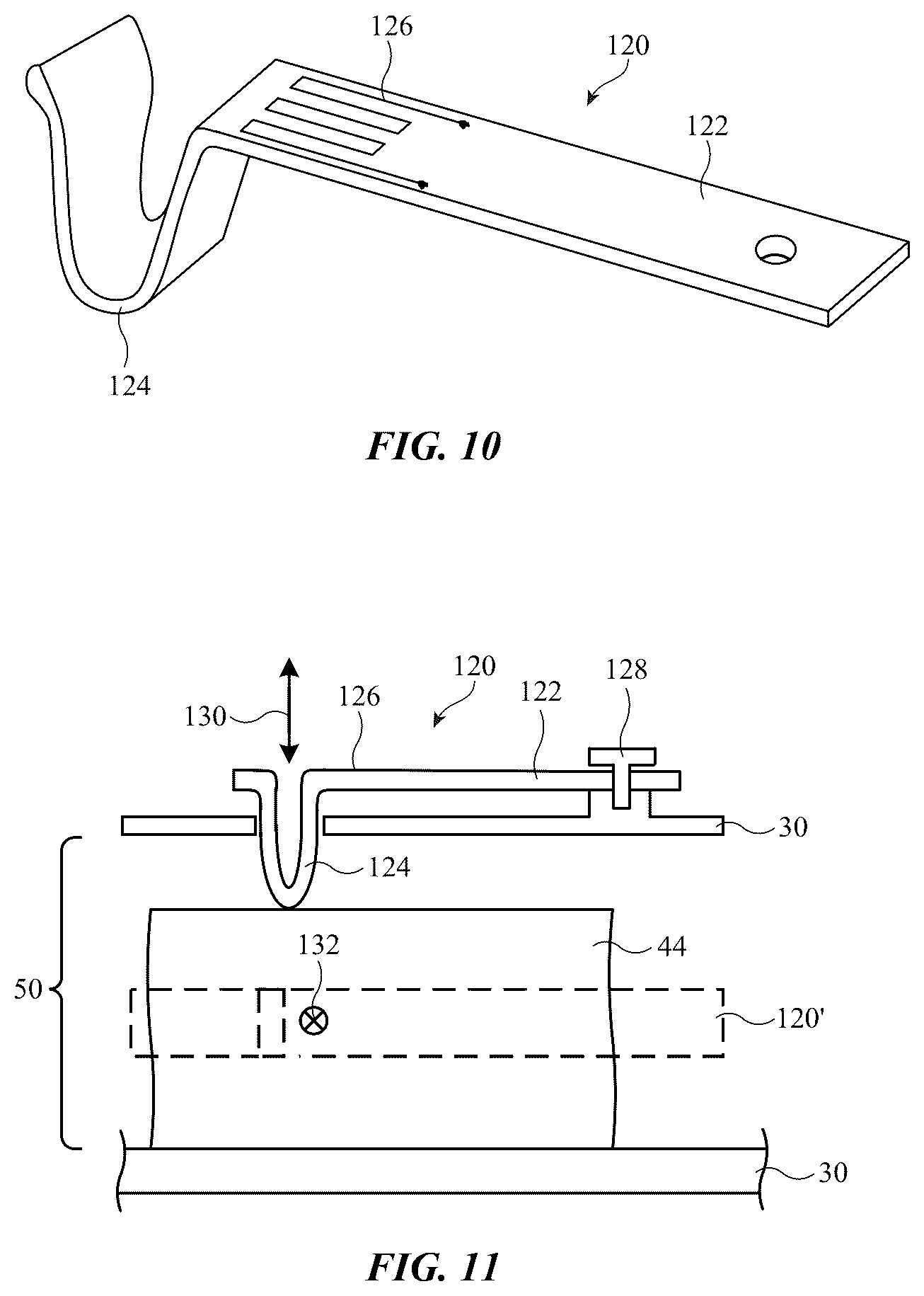 Patent US12591137 Figure 9 – Electronic devices with biased guide rails