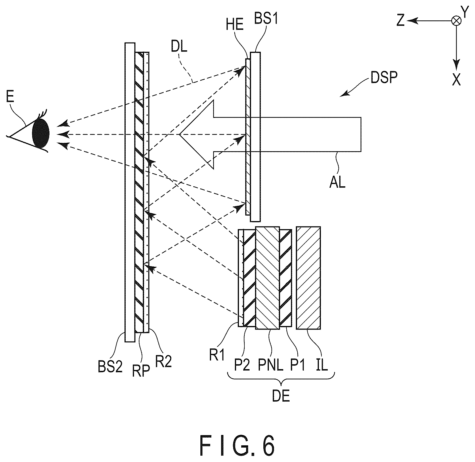 Patent US12591141 Figure 4 – Display device