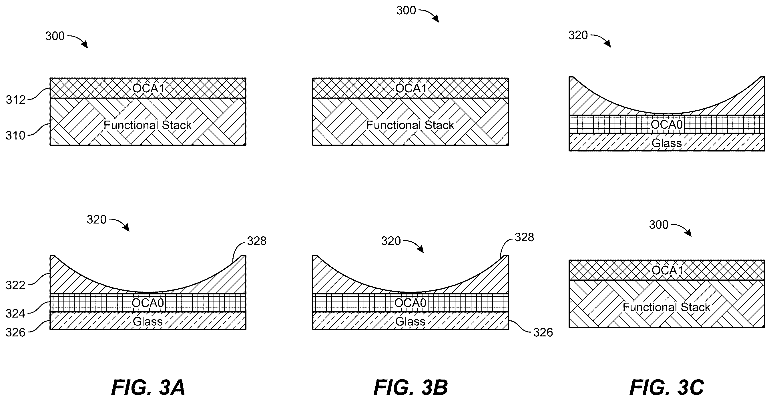 Patent US12591147 Figure 2 – Curved surface lamination