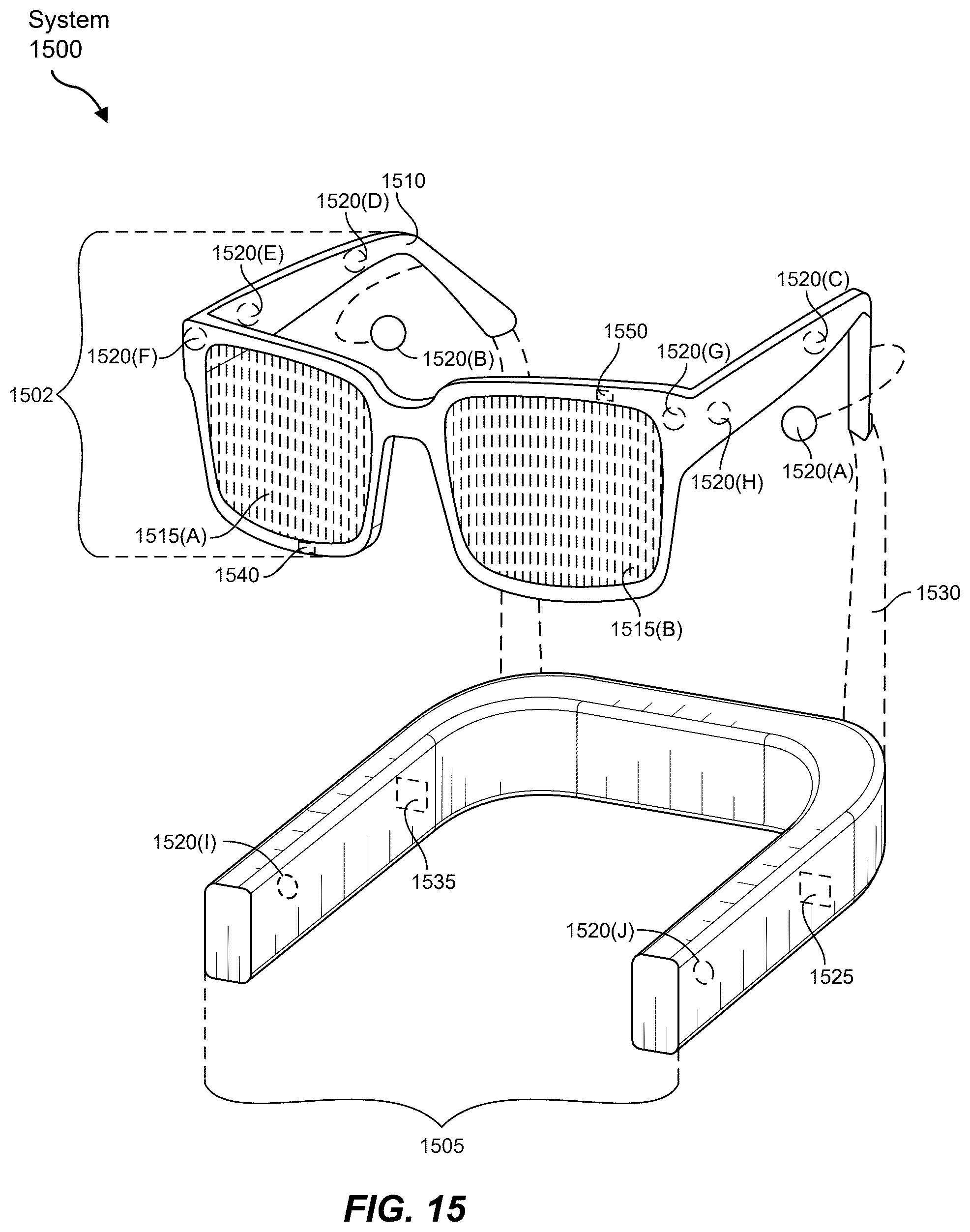Patent US12591147 Figure 15 – Curved surface lamination