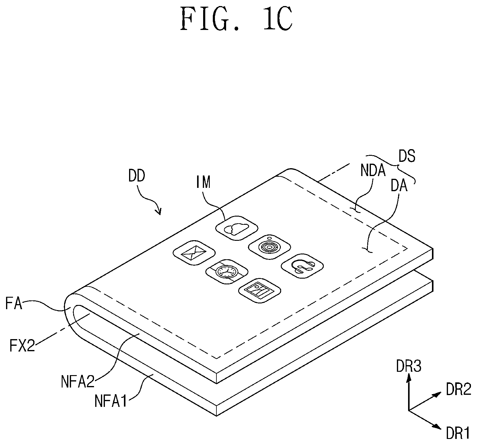 Patent US12591154 Figure 2 – Display module
