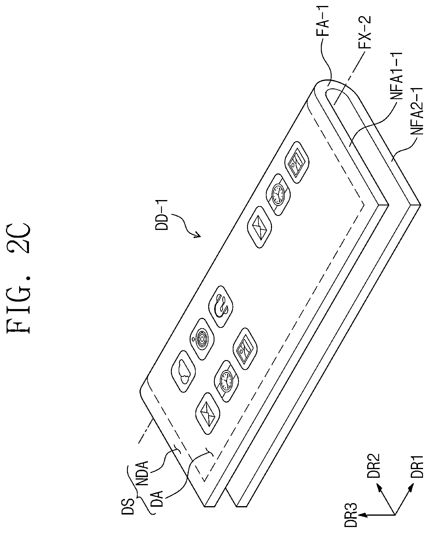 Patent US12591154 Figure 4 – Display module
