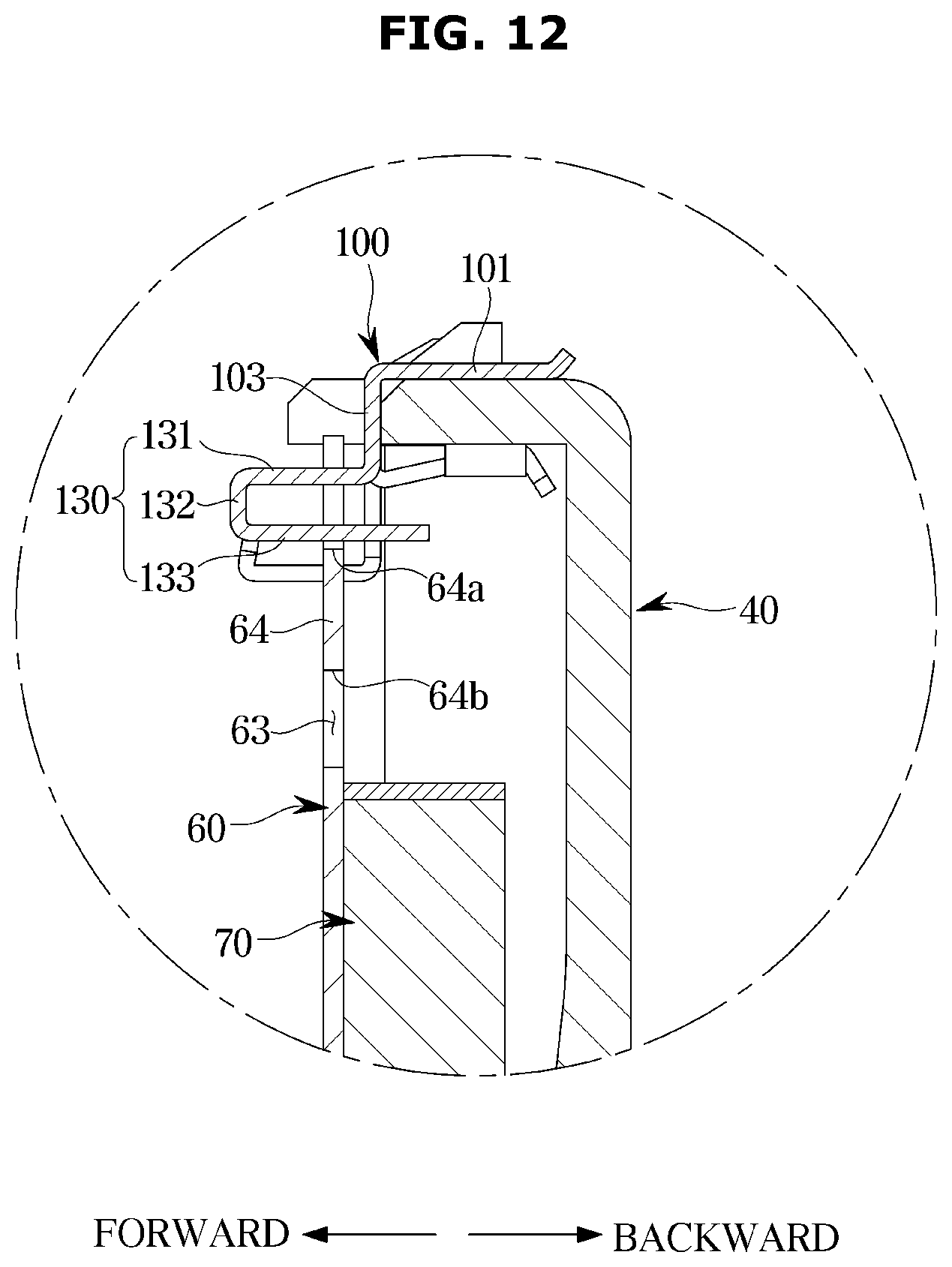 Patent US12591155 Figure 12 – Display apparatus