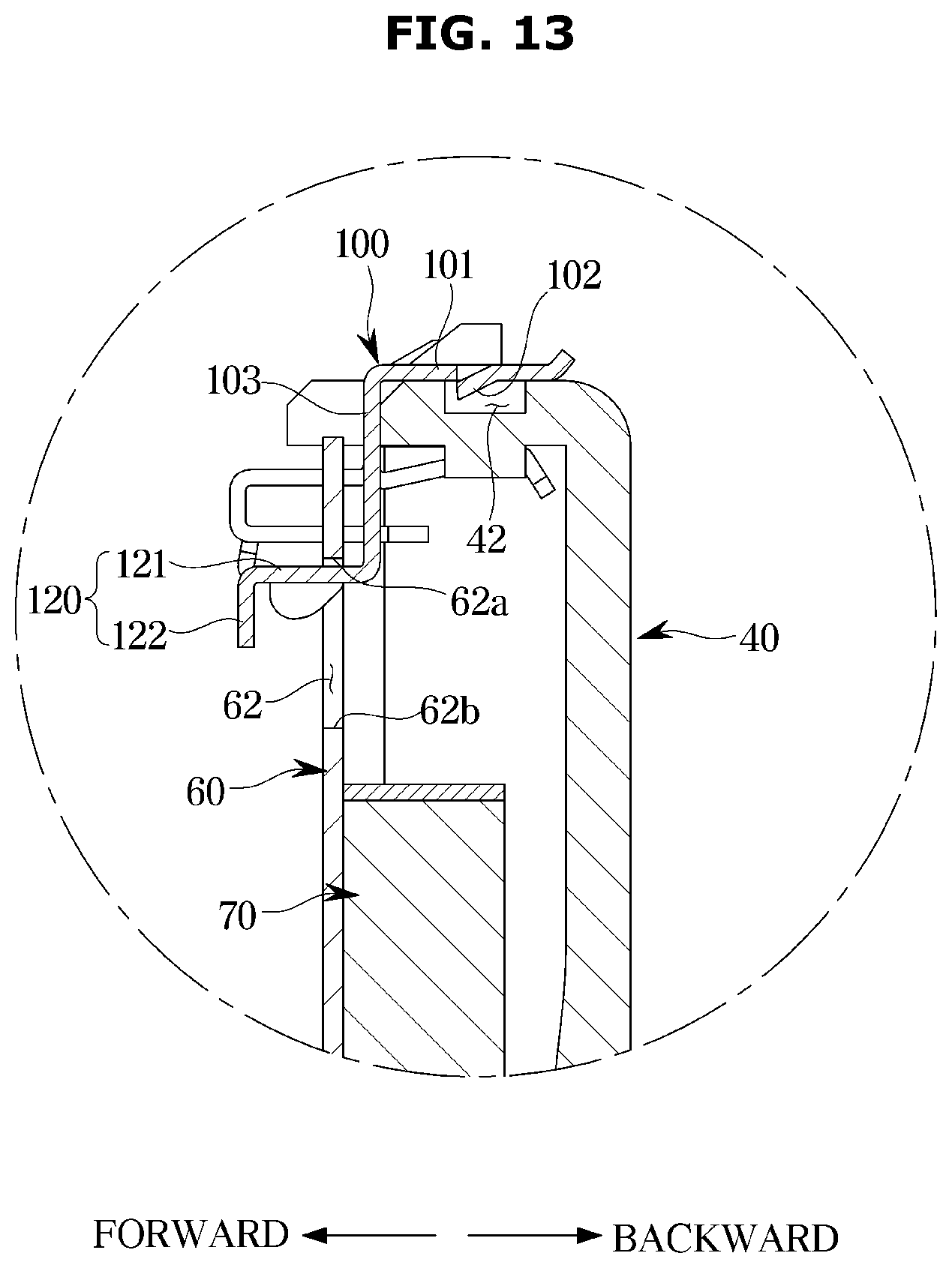 Patent US12591155 Figure 13 – Display apparatus