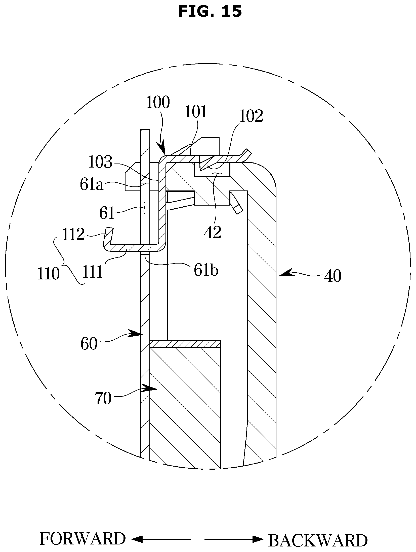 Patent US12591155 Figure 15 – Display apparatus
