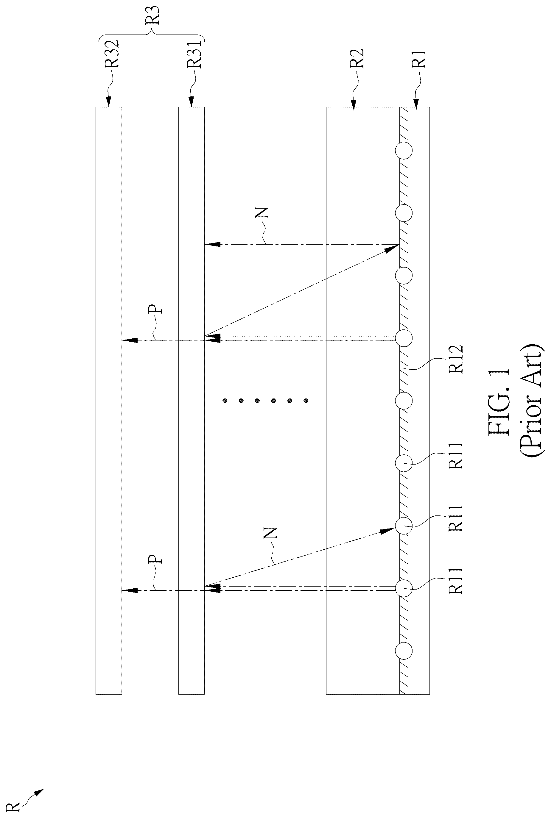 Patent US12591156 Figure 1 – Liquid crystal display