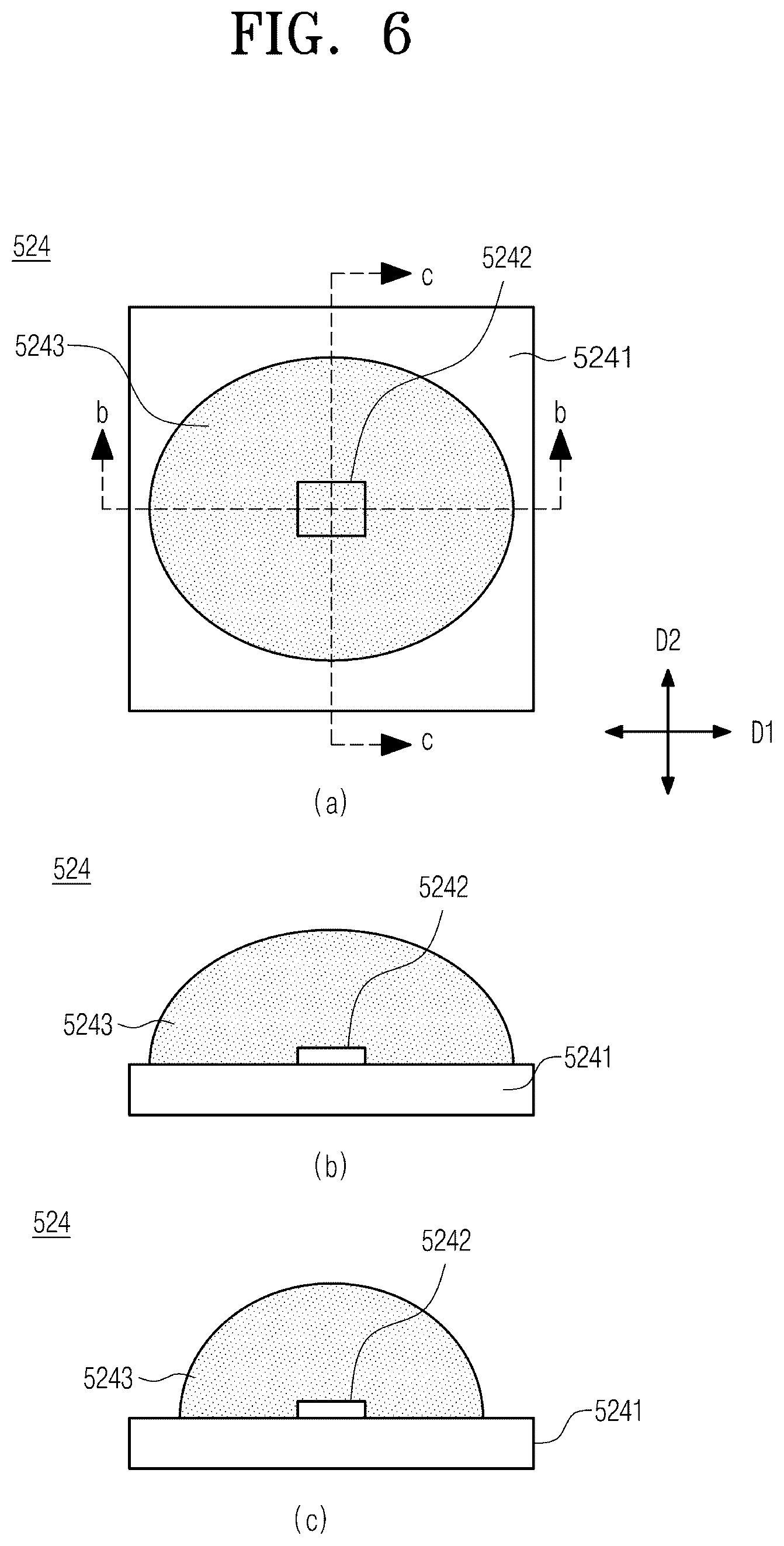 Patent US12591158 Figure 6 – Light assembly, display panel, and method for manufacturing light assembly