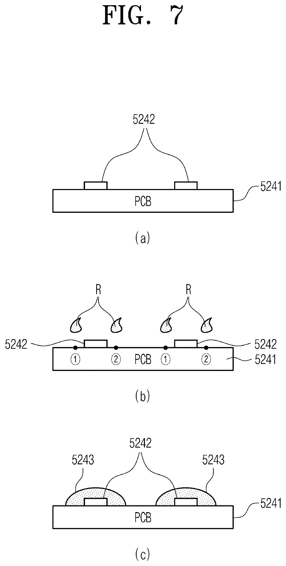 Patent US12591158 Figure 7 – Light assembly, display panel, and method for manufacturing light assembly