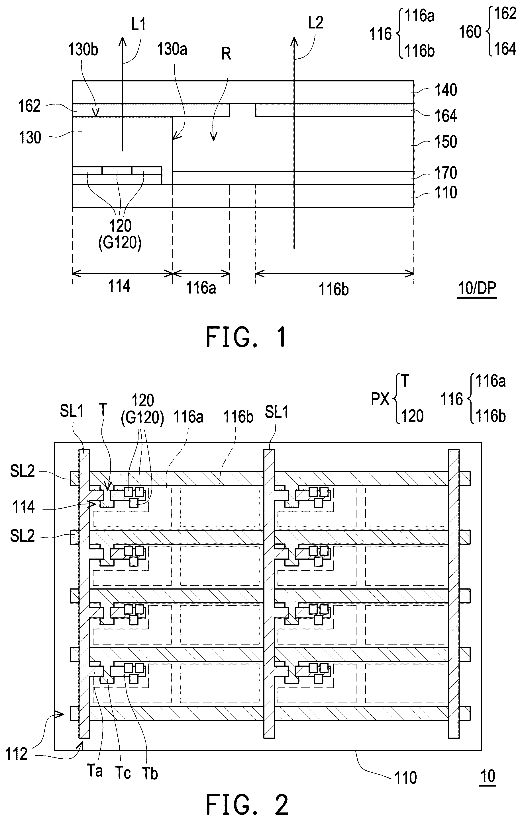 Patent US12591159 Figure 1 – Transparent display apparatus