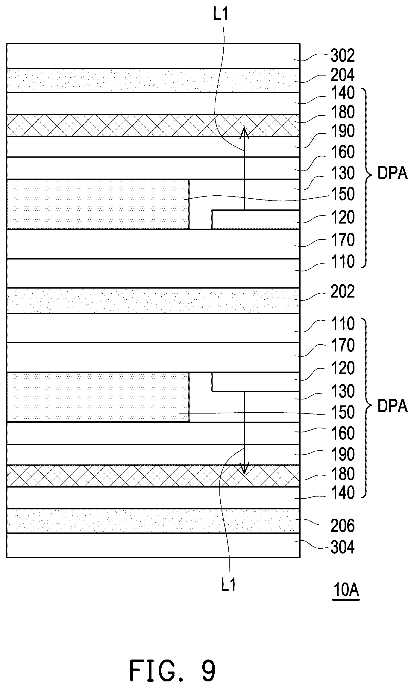 Patent US12591159 Figure 5 – Transparent display apparatus