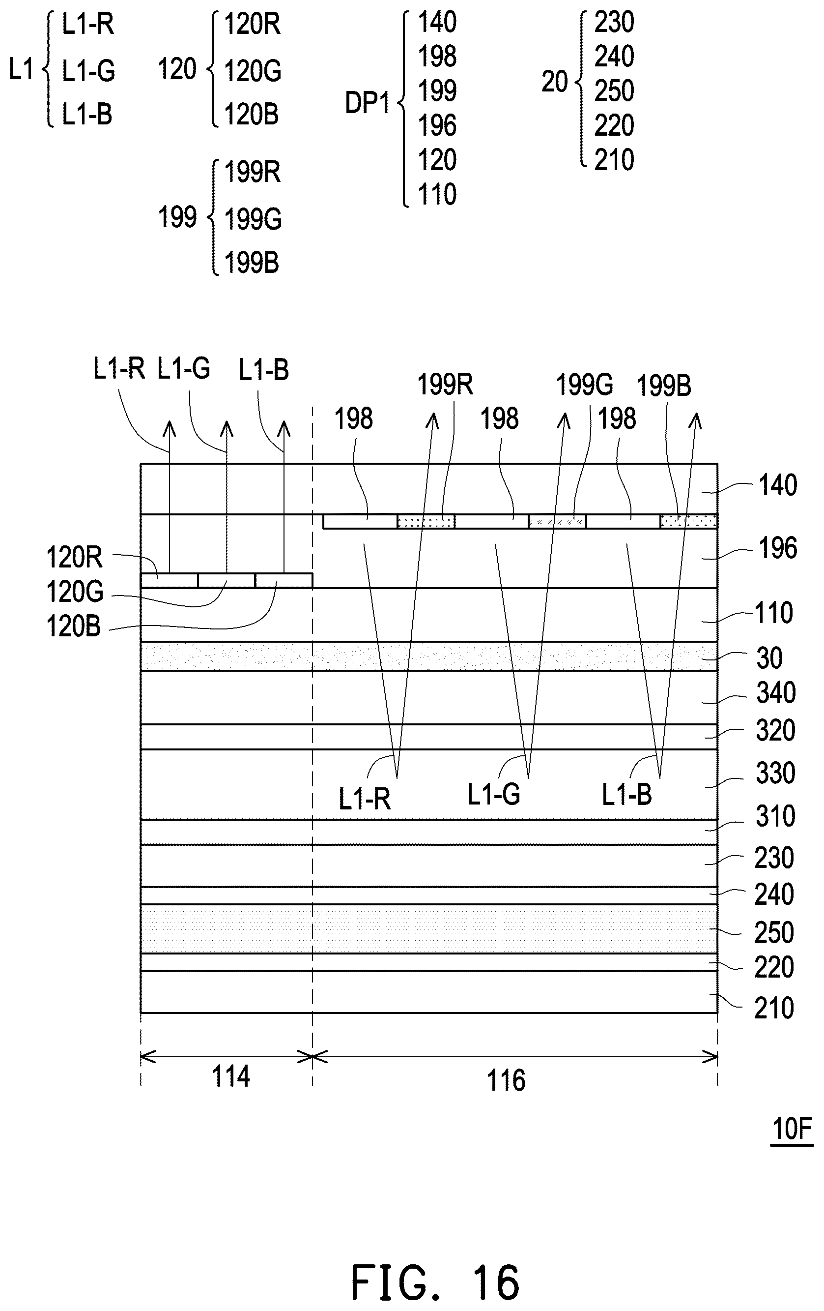 Patent US12591159 Figure 10 – Transparent display apparatus