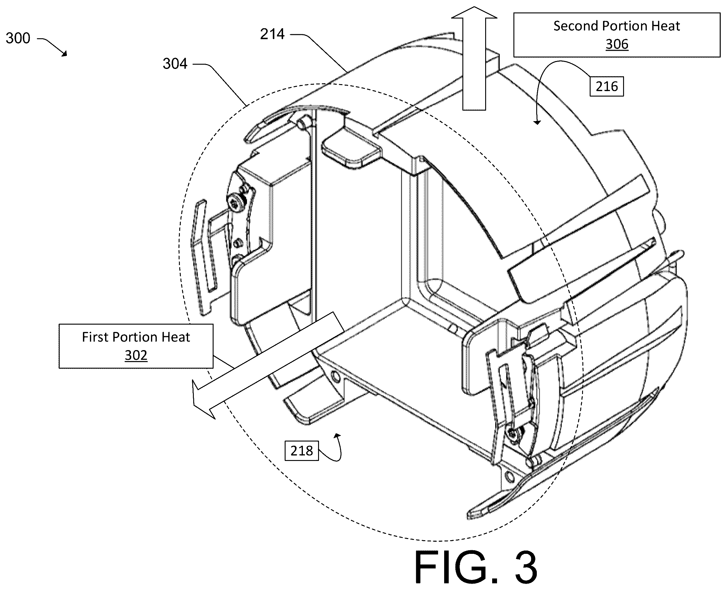Patent US12591166 Figure 3 – Thermal-control system for a security camera