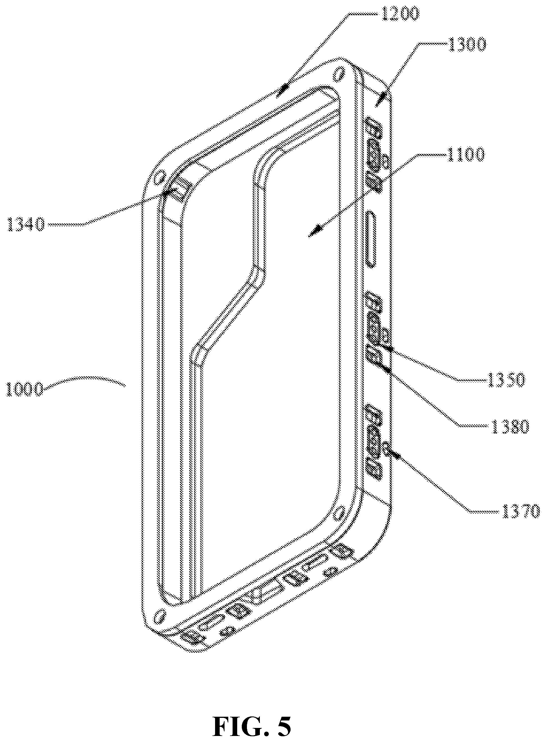 Patent US12591168 Figure 5 – Disassembly and assembly component and electronic device kit