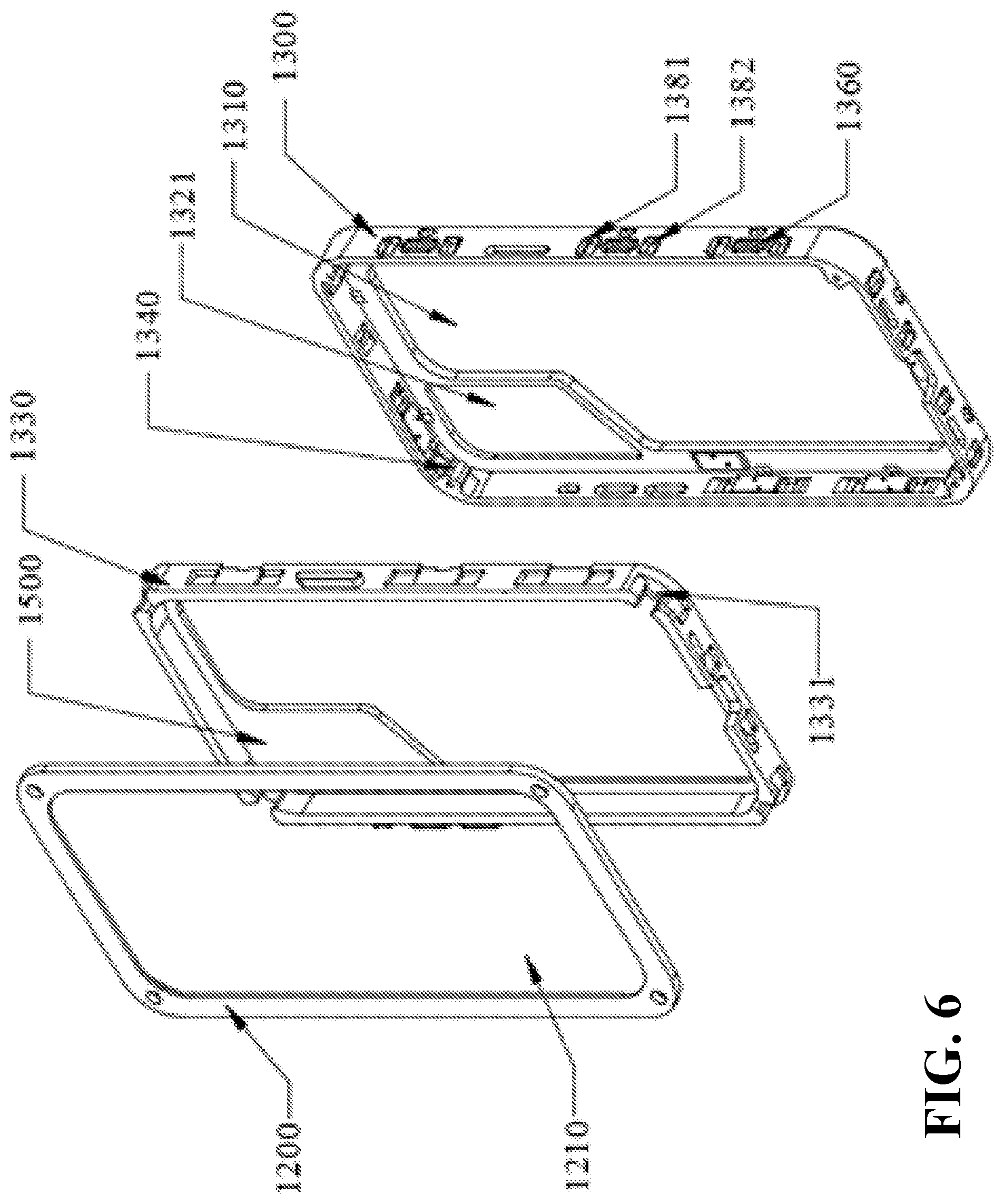 Patent US12591168 Figure 6 – Disassembly and assembly component and electronic device kit