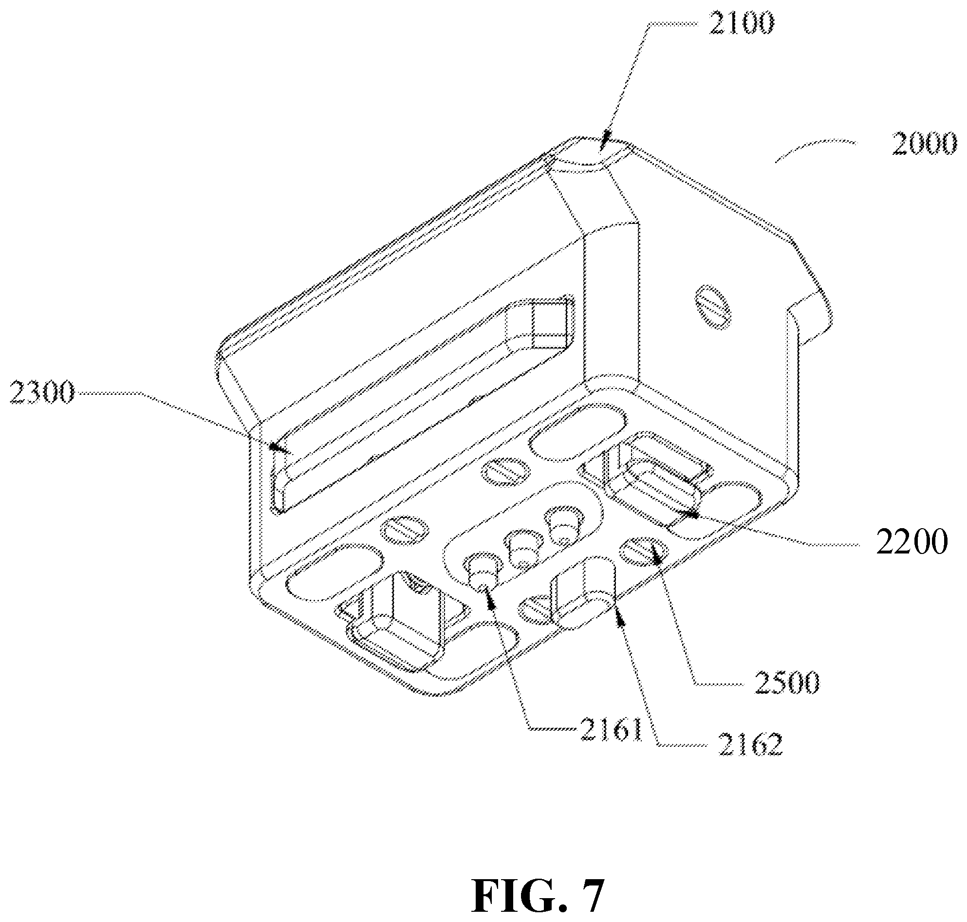 Patent US12591168 Figure 7 – Disassembly and assembly component and electronic device kit