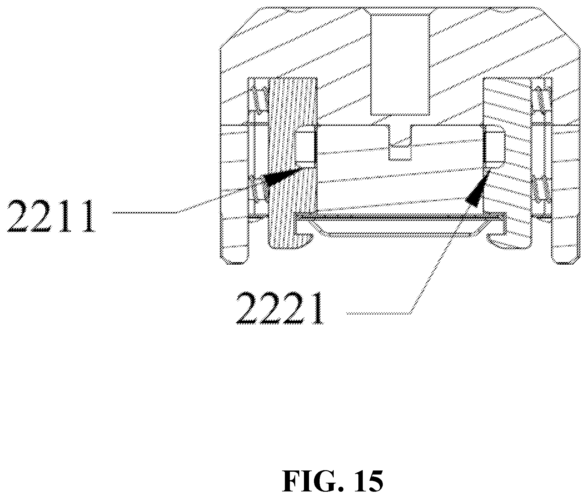Patent US12591168 Figure 15 – Disassembly and assembly component and electronic device kit