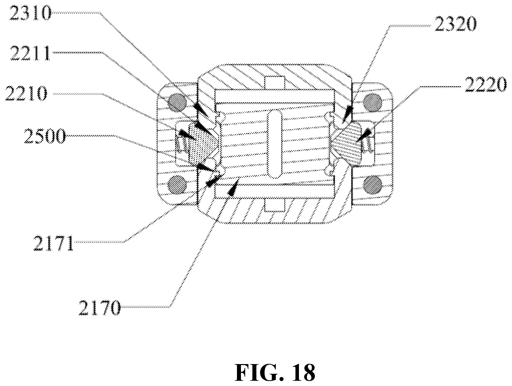 Patent US12591168 Figure 18 – Disassembly and assembly component and electronic device kit
