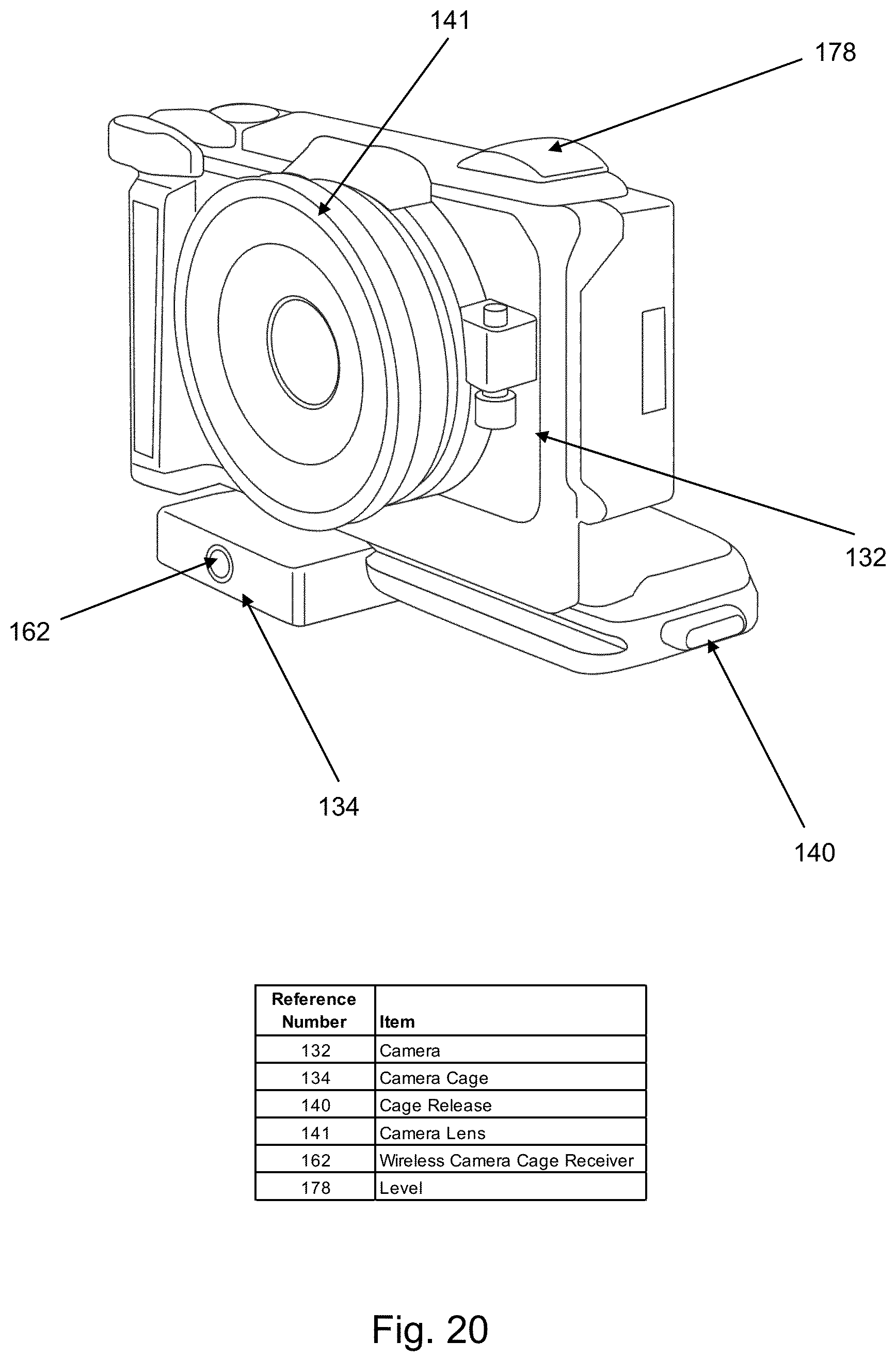 Patent US12591169 Figure 20 – Remotely controllable mobile video studio with integrated teleprompter, camera, lighting and microphone