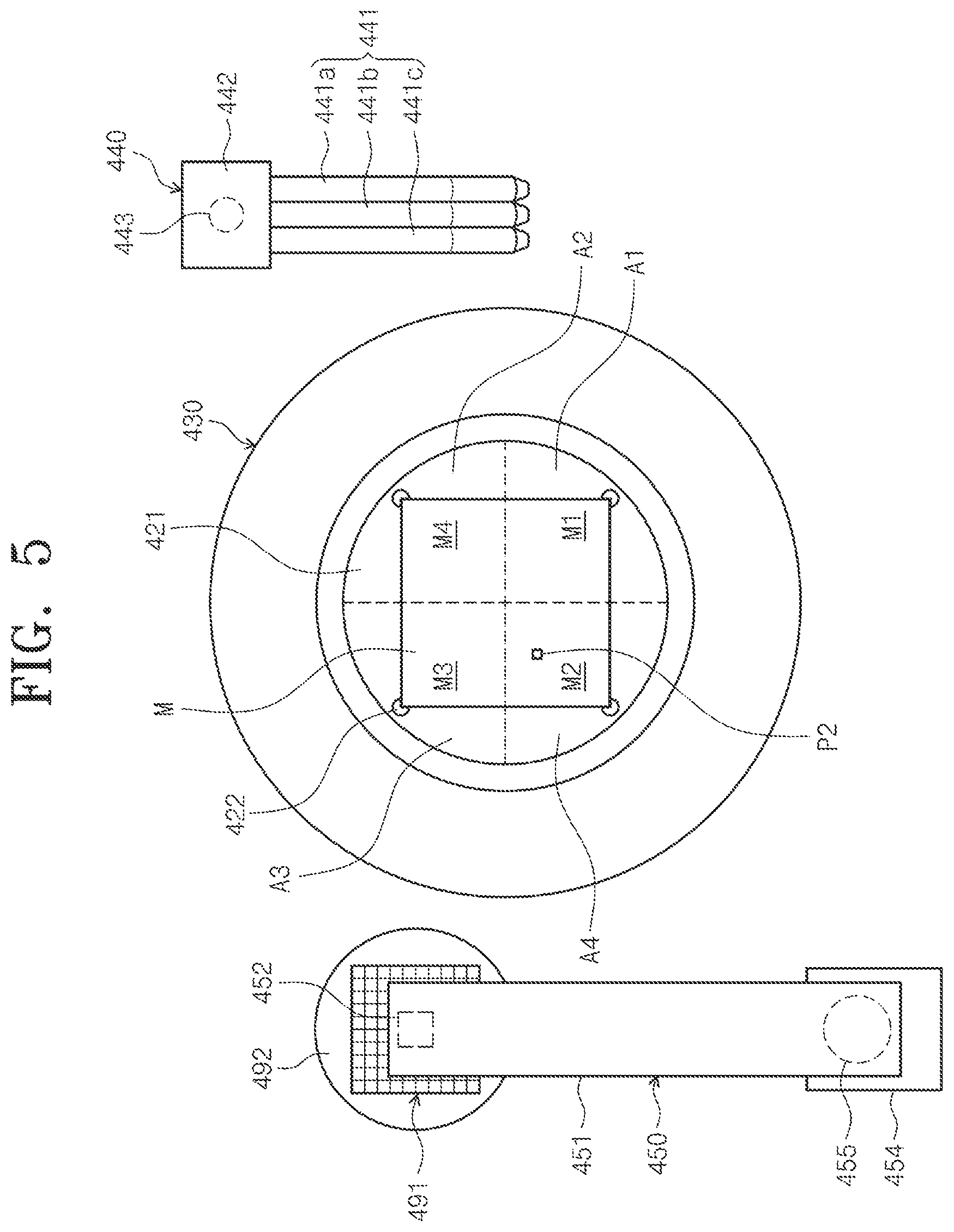 Patent US12591175 Figure 5 – Substrate treating apparatus and substrate treating method