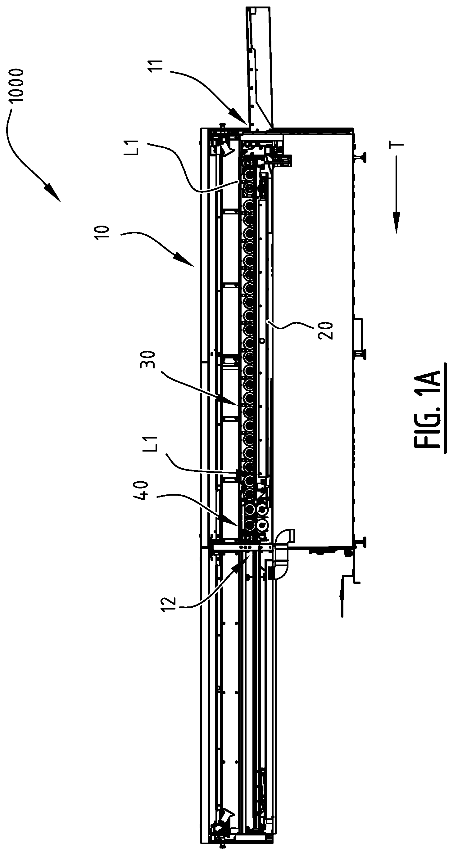 Patent US12591176 Figure 1 – Apparatus and method for treating a relief precursor with liquid
