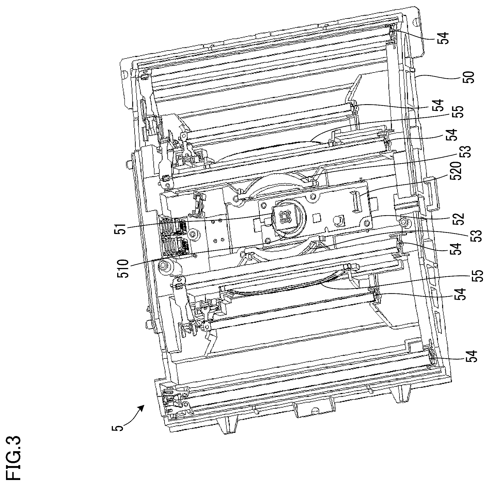 Patent US12591186 Figure 2 – Image forming apparatus having optical scanning unit with wire harness and connector