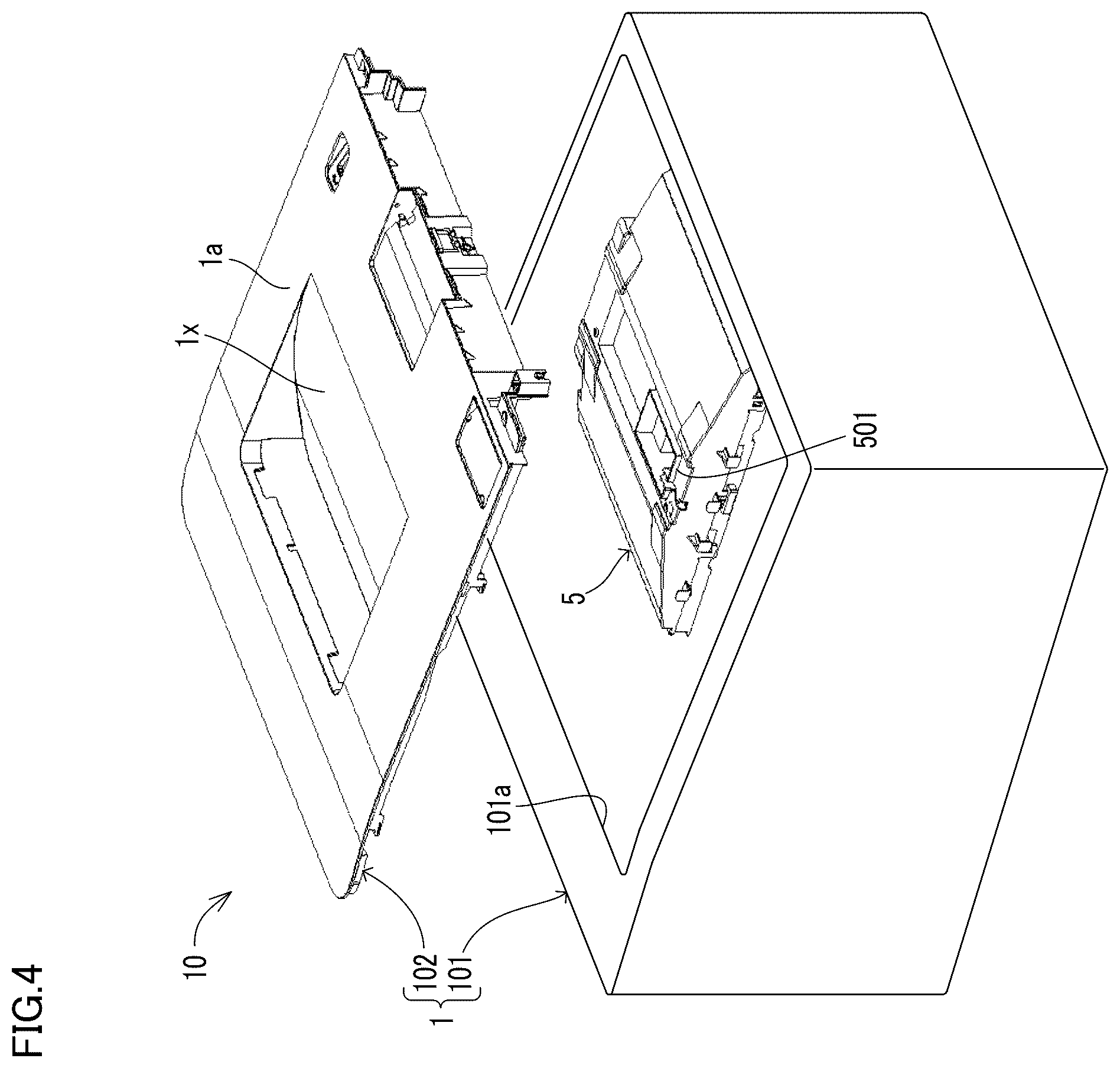 Patent US12591186 Figure 3 – Image forming apparatus having optical scanning unit with wire harness and connector
