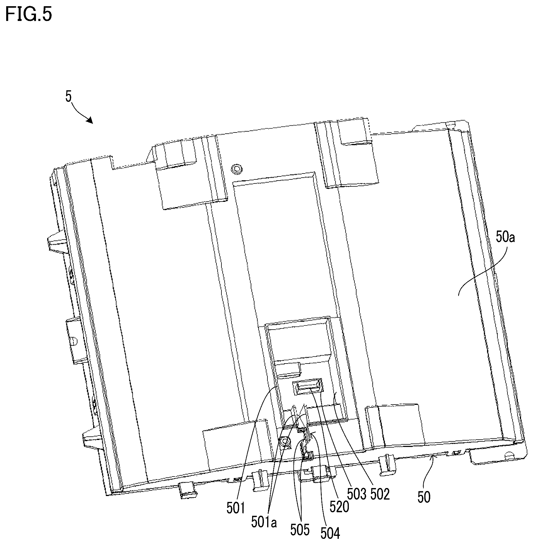 Patent US12591186 Figure 4 – Image forming apparatus having optical scanning unit with wire harness and connector