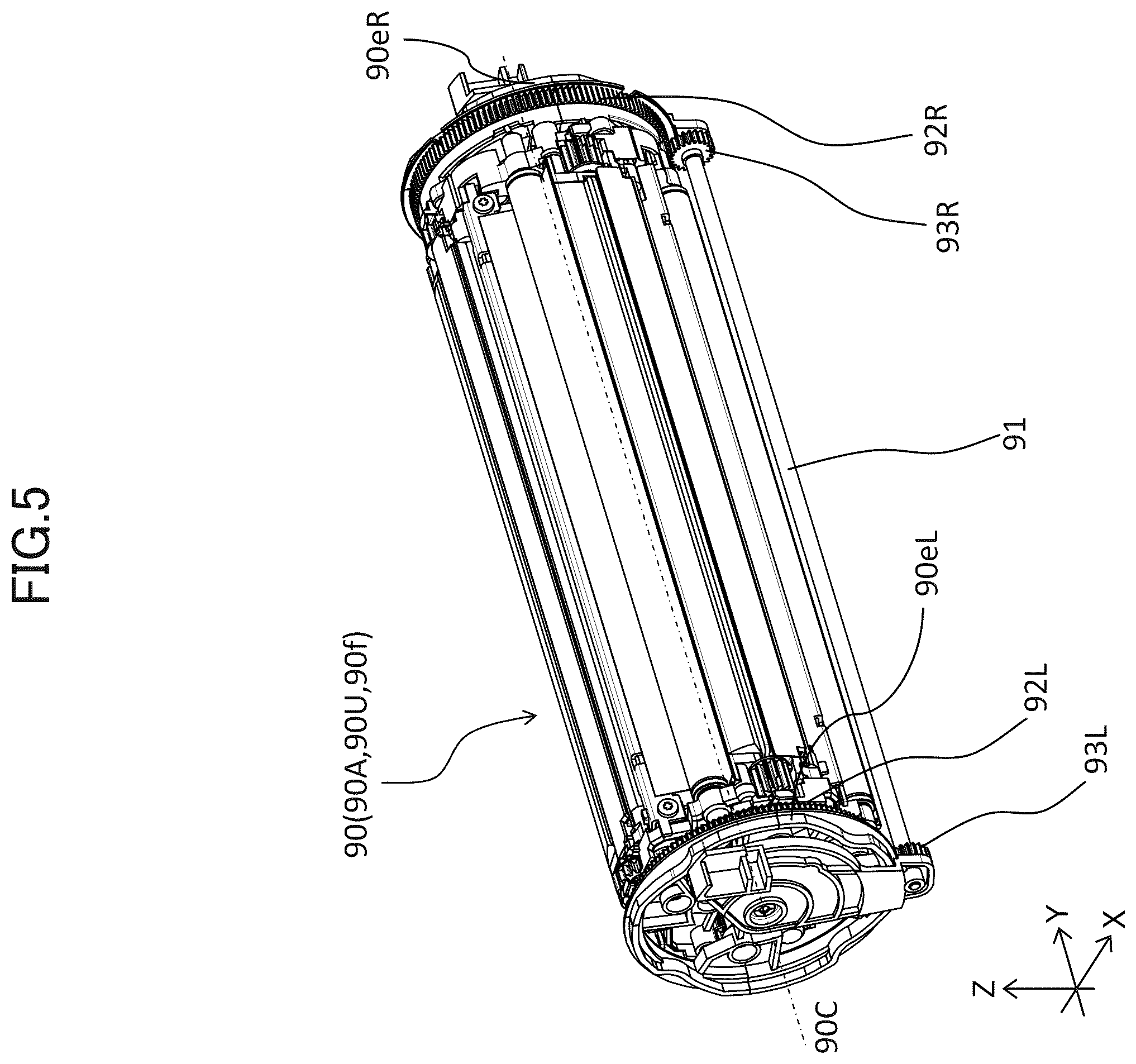Patent US12591187 Figure 5 – Image forming apparatus