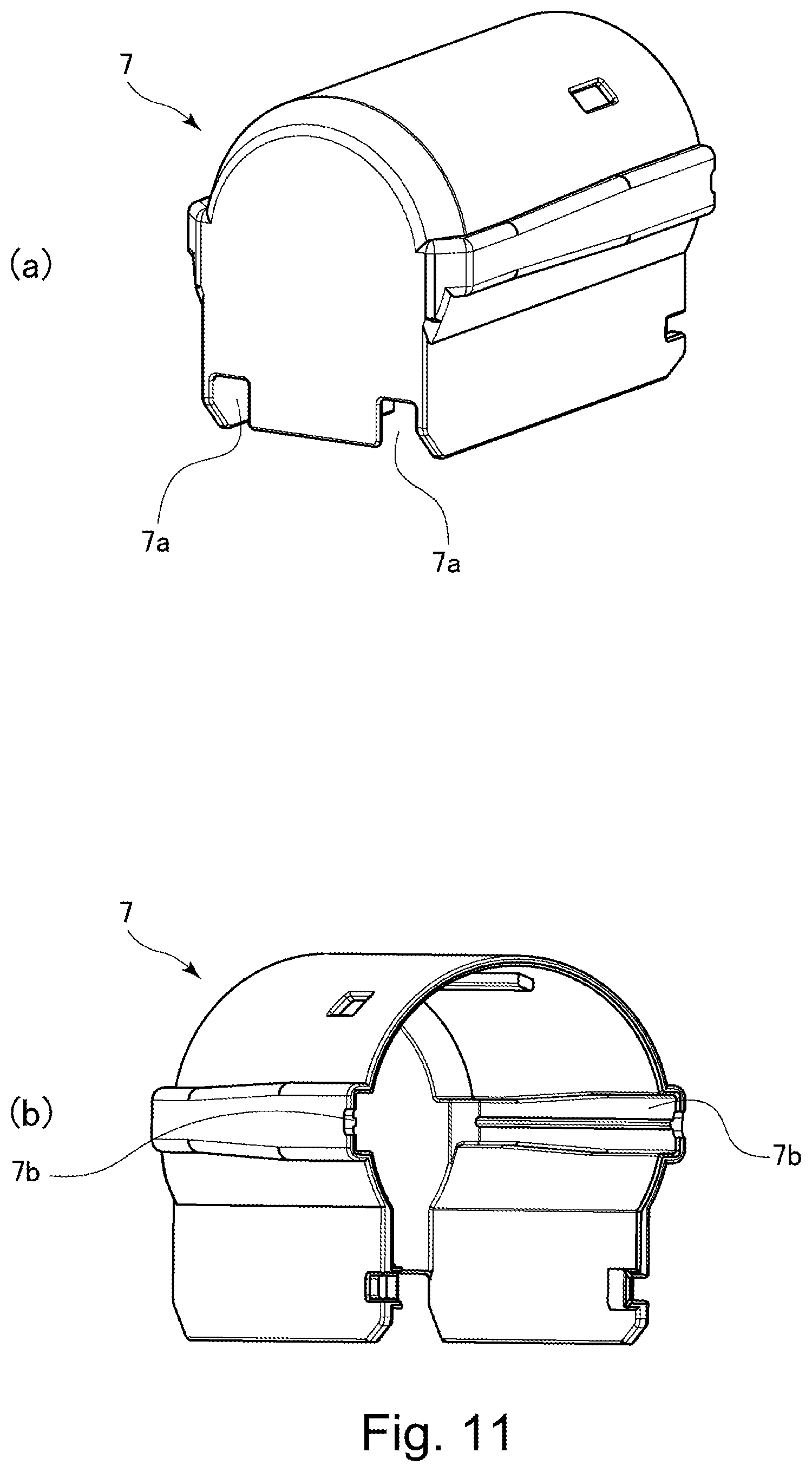 Patent US12591189 Figure 11 – Developer supply container and developer supplying system