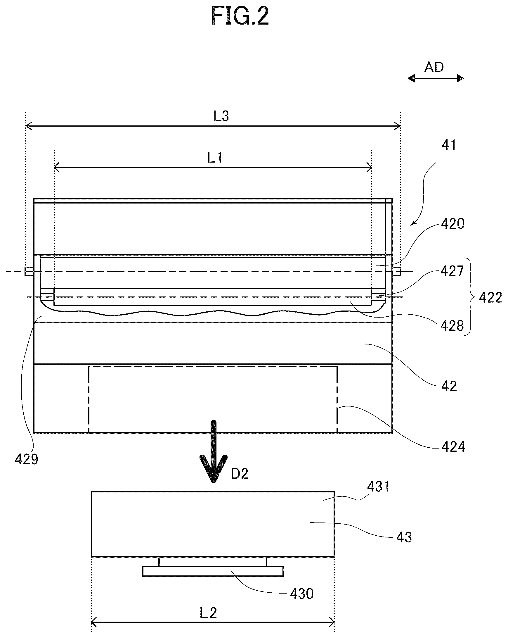 Patent US12591197 Figure 2 – Image forming apparatus having plurality of covers