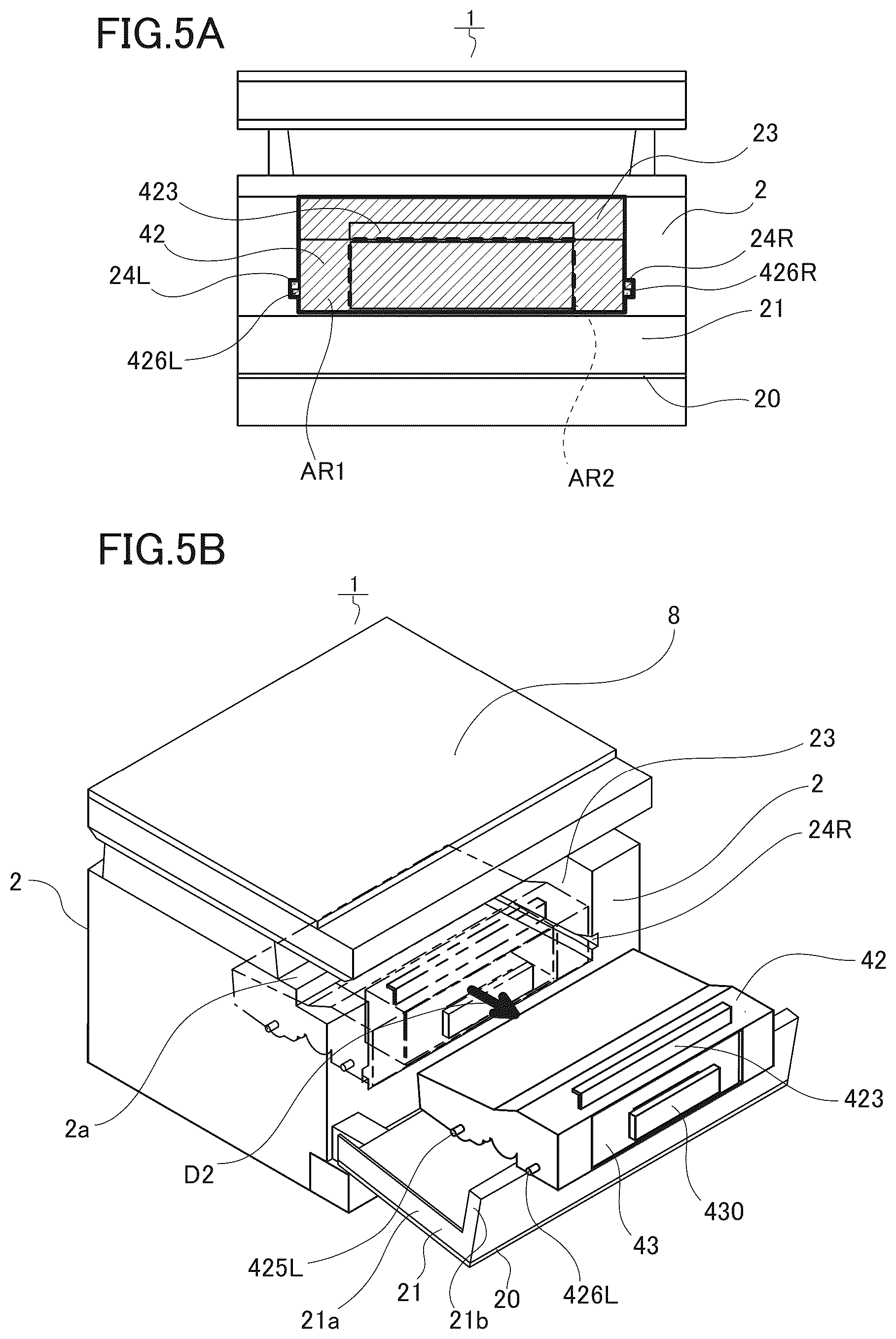 Patent US12591197 Figure 5 – Image forming apparatus having plurality of covers